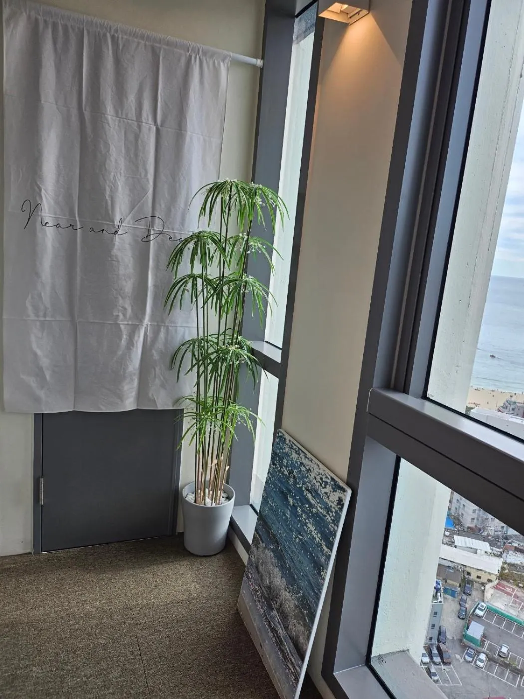 Balcony/Terrace in Haeundae Lamer Stay