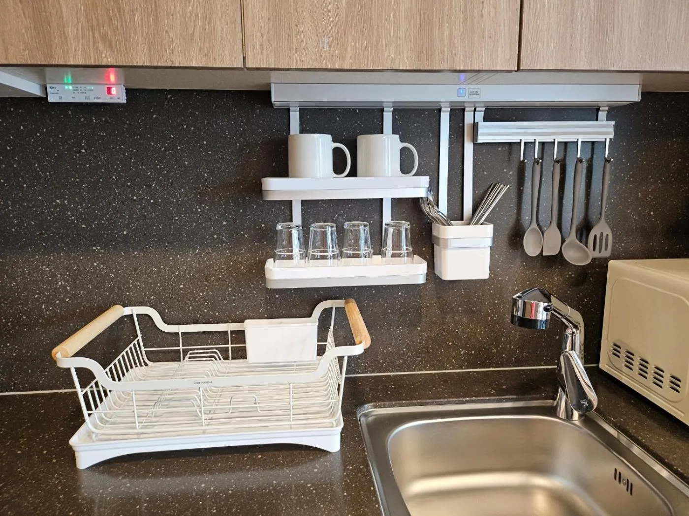 Kitchen or kitchenette in Haeundae Lamer Stay