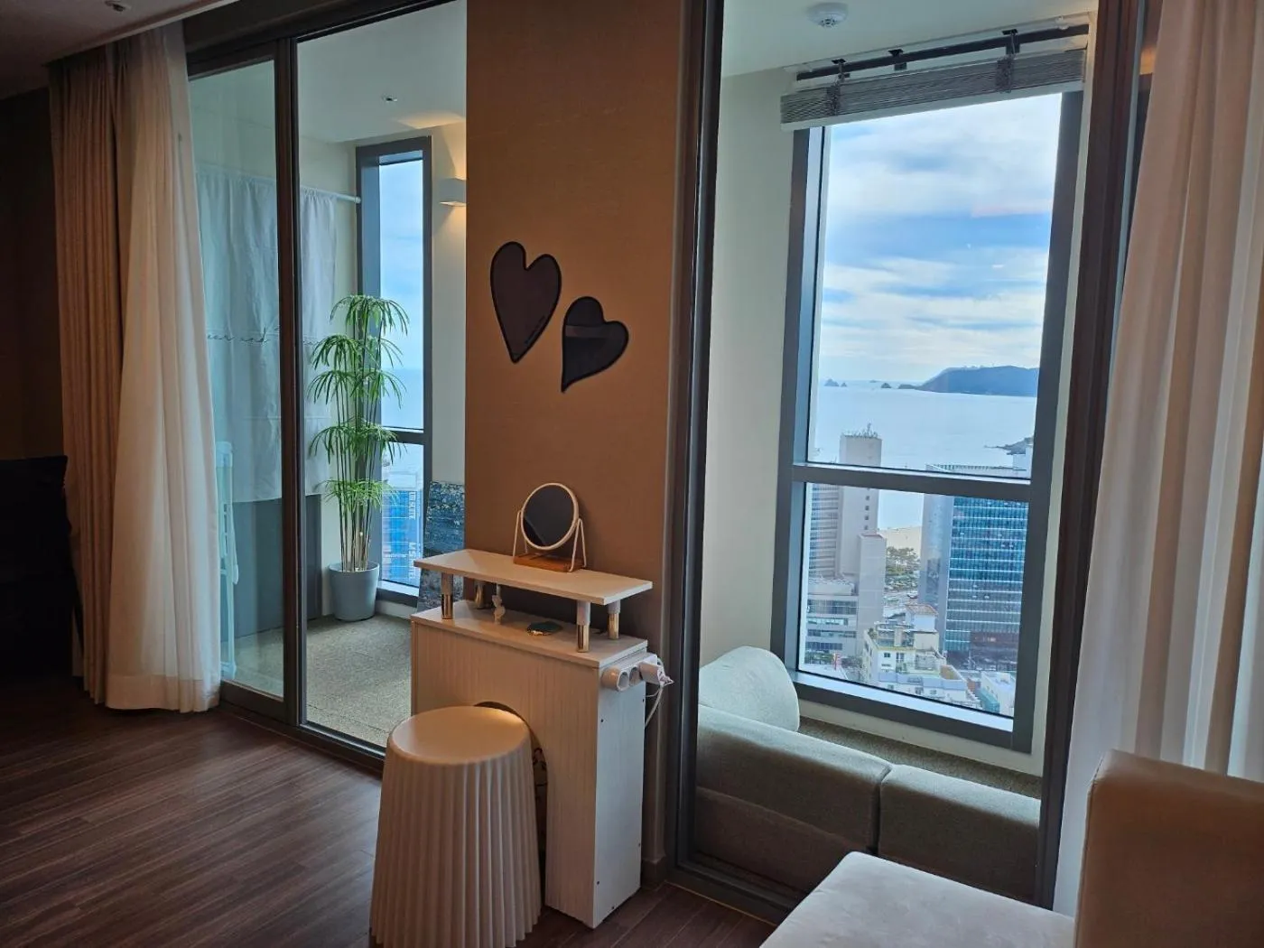 Living room in Haeundae Lamer Stay