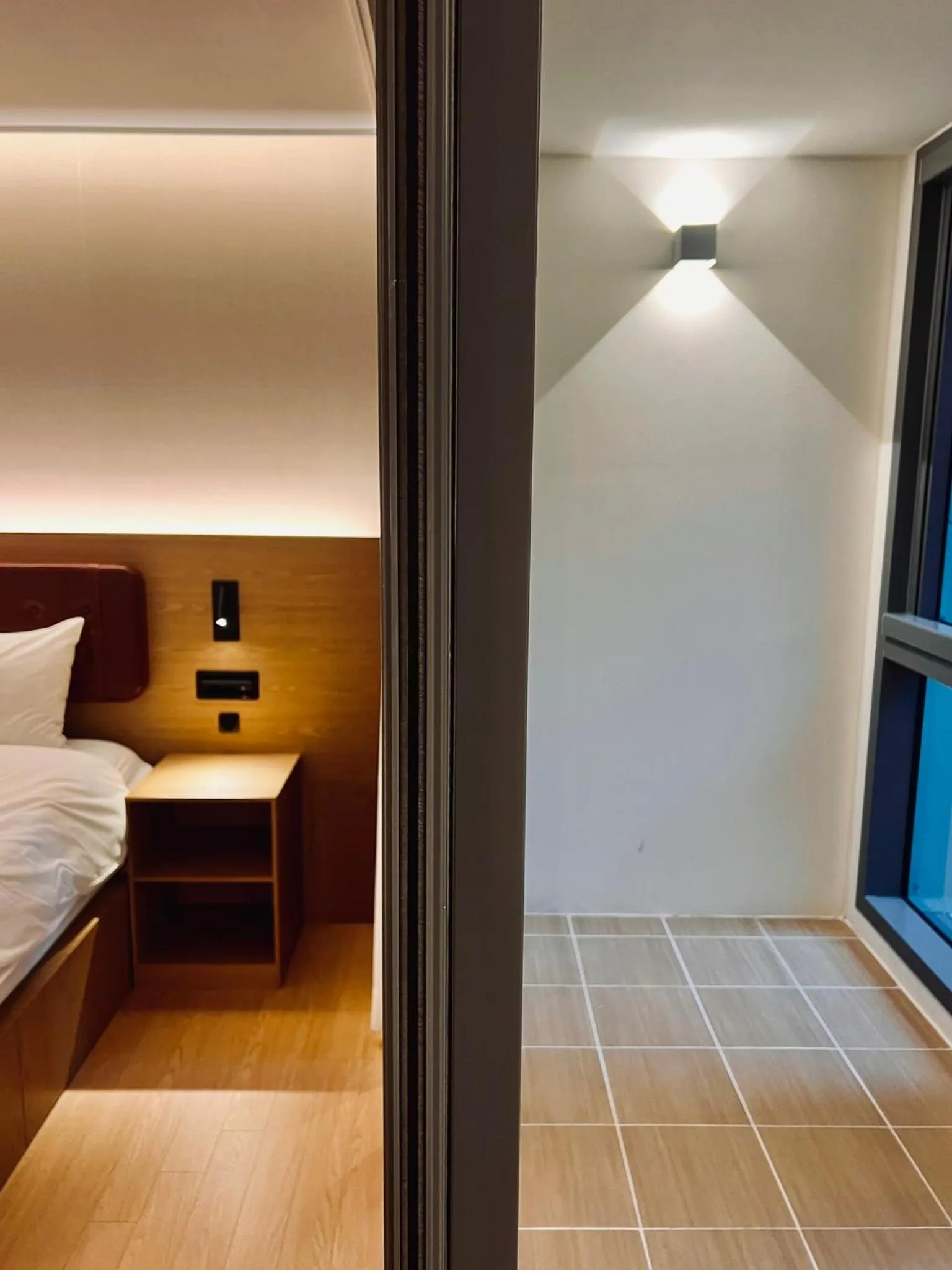 Bedroom, Bed in Haeundae Lamer Stay