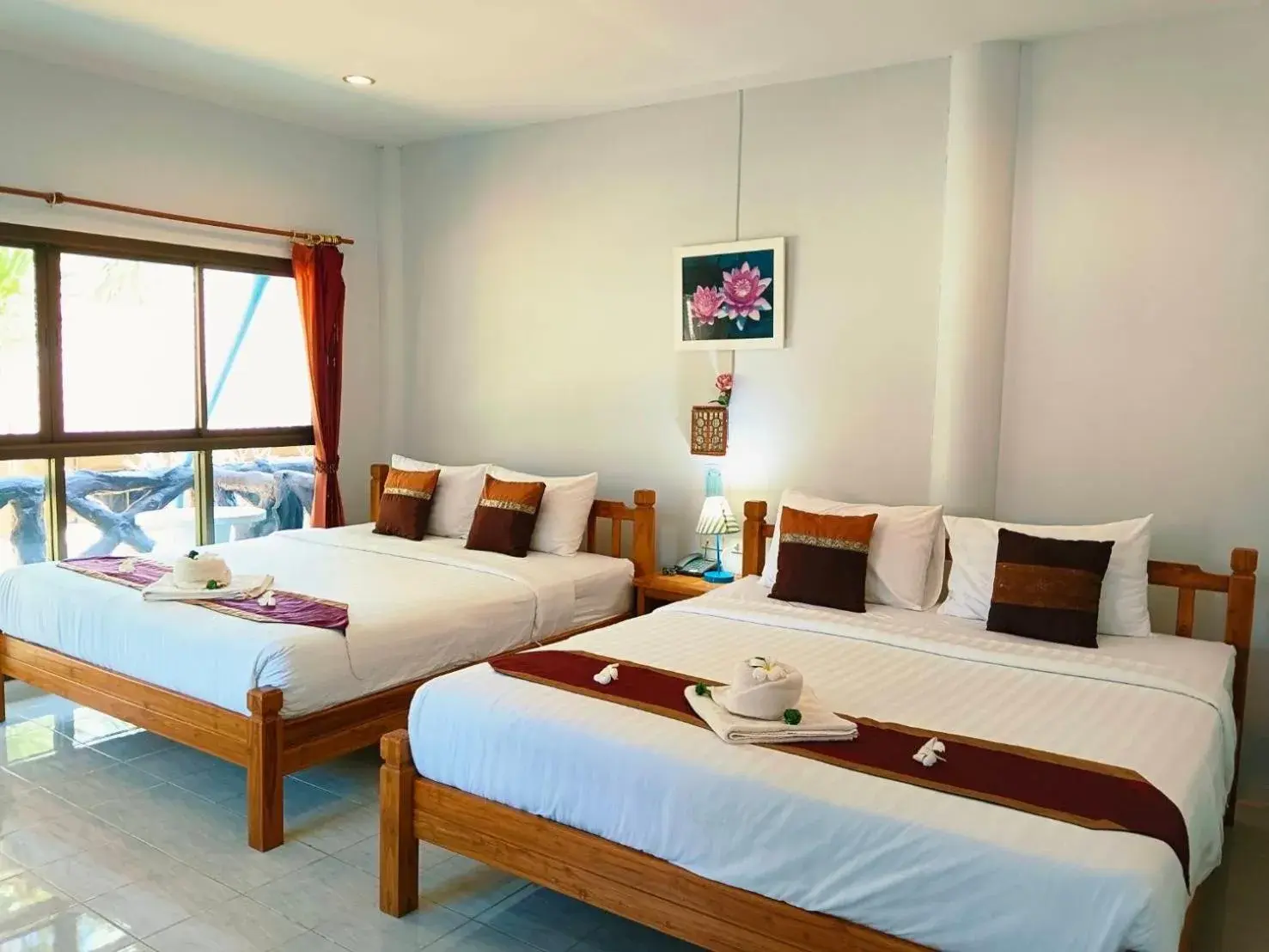 Quadruple Room with Terrace in Saitharn Iyara Resort Quadruple Room with Terrace in Saitharn Iyara Resort