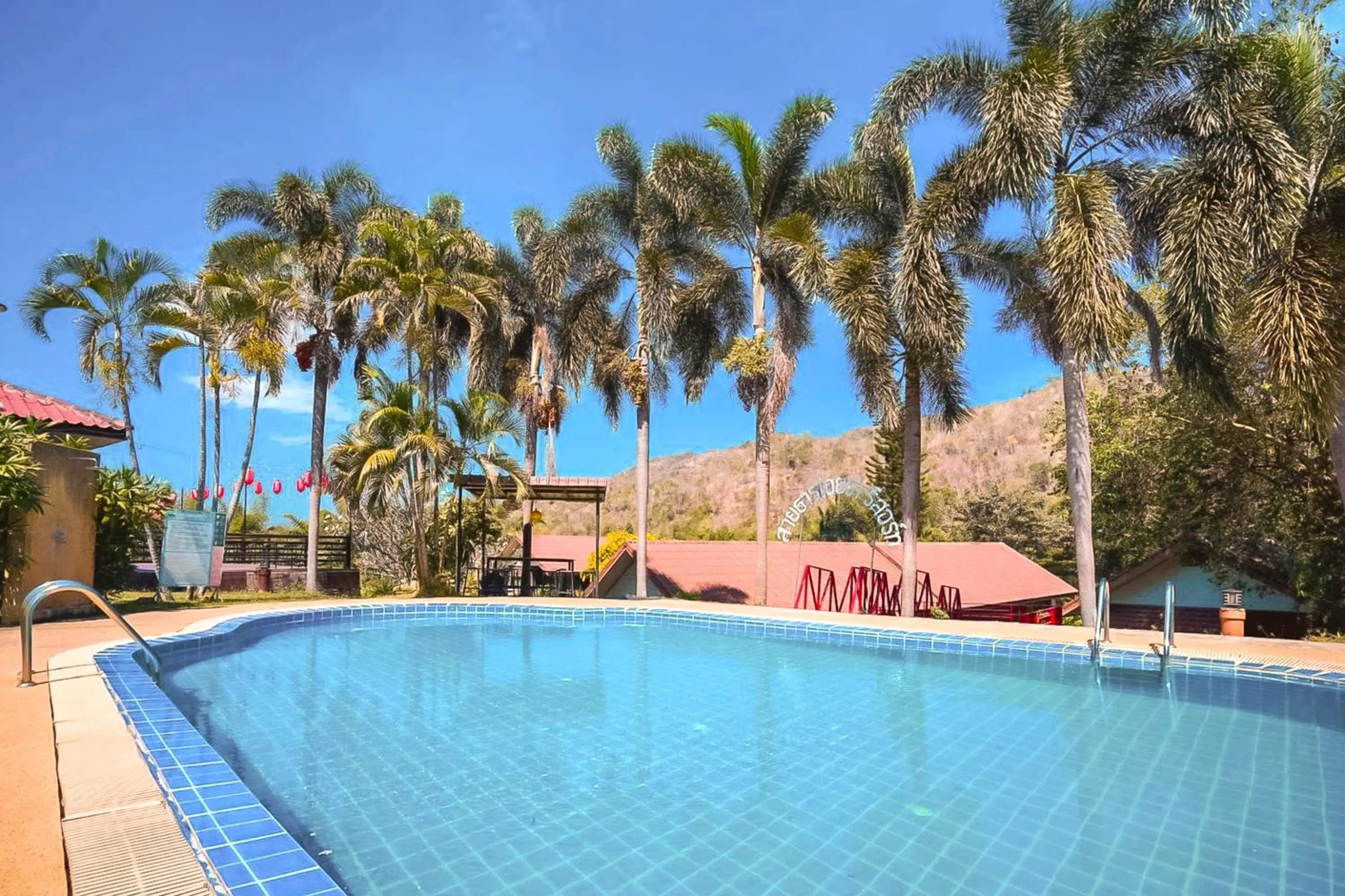 Pool view in Saitharn Iyara Resort