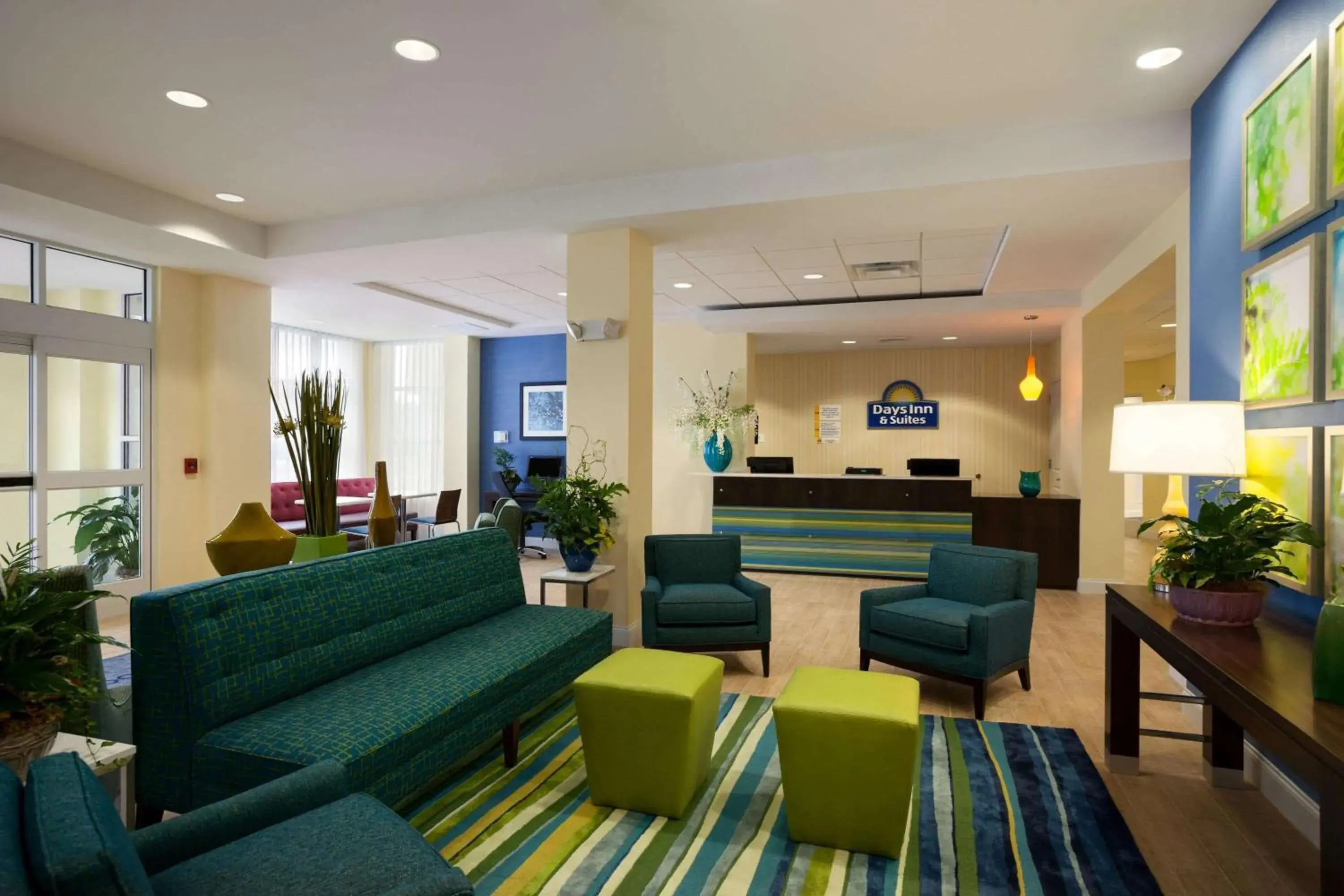 Lobby or reception in Days Inn & Suites by Wyndham Altoona Lobby or reception in Days Inn & Suites by Wyndham Altoona