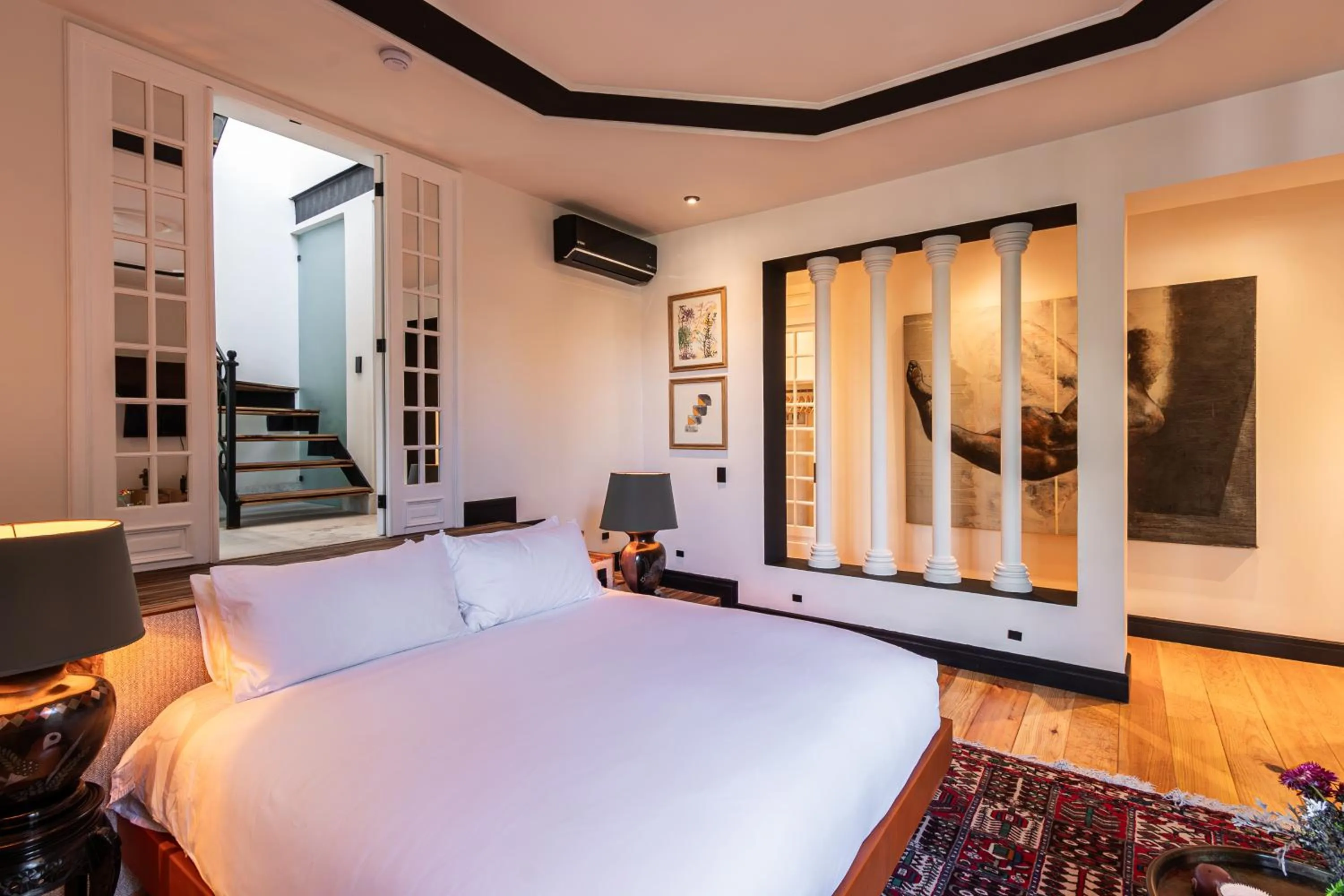 Bed in La Valise Mexico City, Member of Small Luxury Hotels
