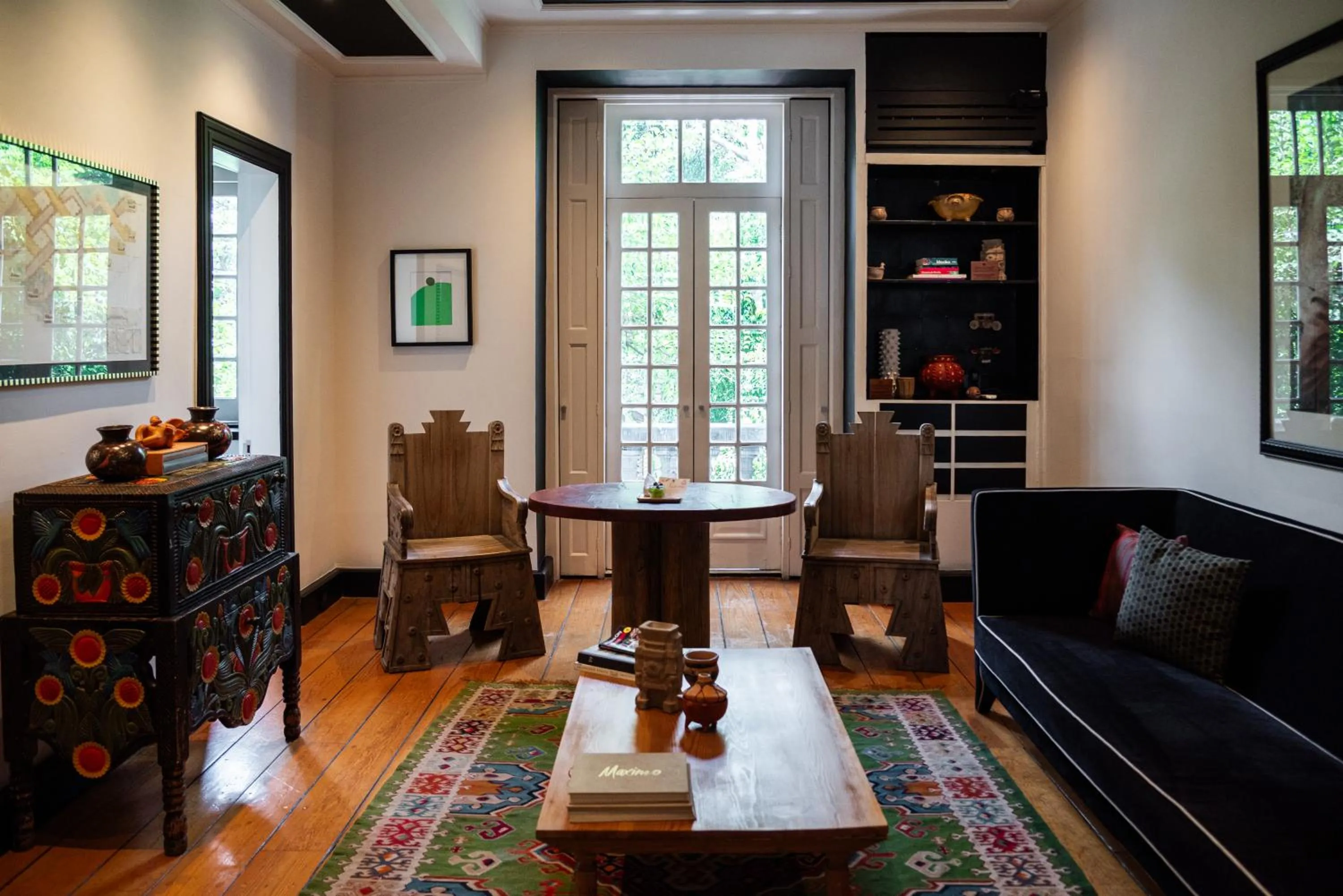 Living room in La Valise Mexico City, Member of Small Luxury Hotels