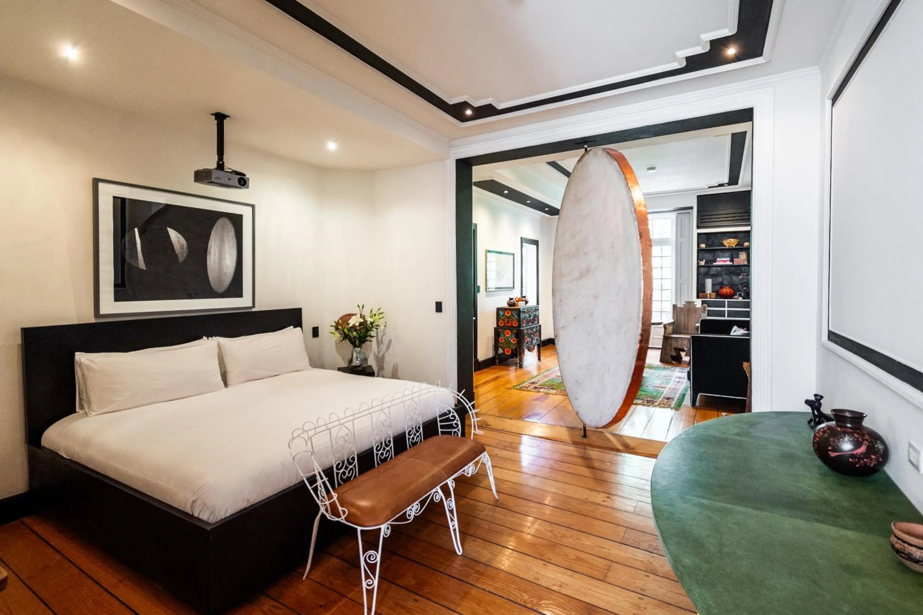 Bed in La Valise Mexico City, Member of Small Luxury Hotels