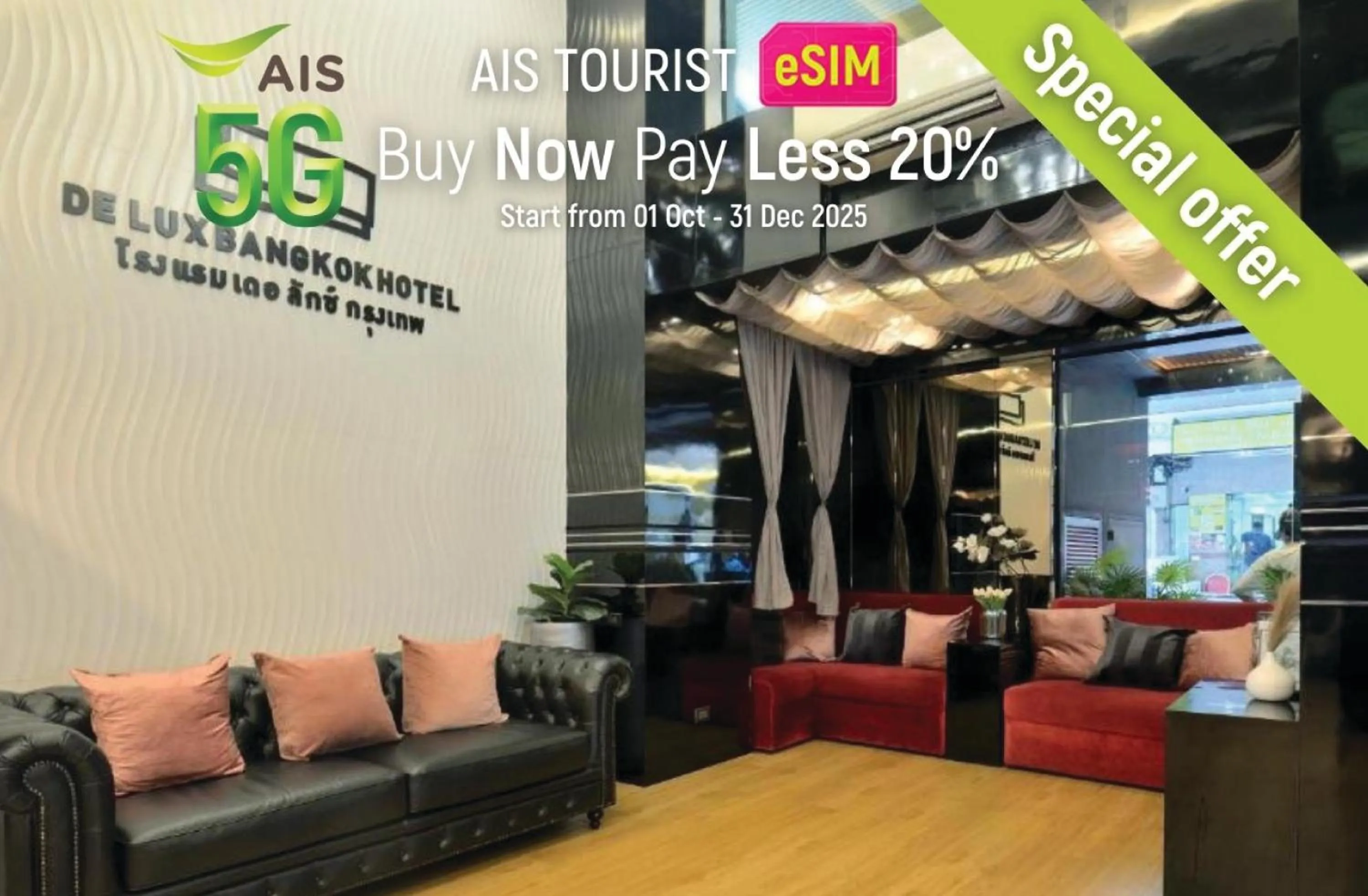 Property building in Deco Lux Hotel