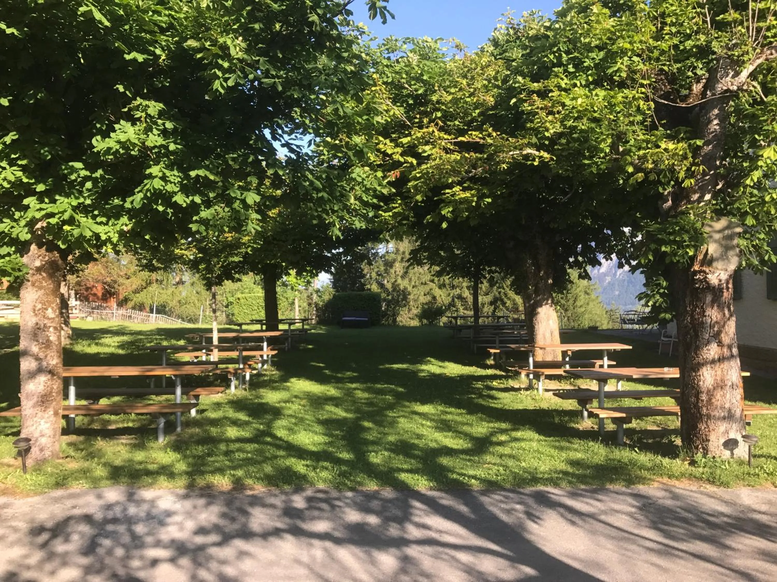 Garden in Landhotel Gasthof Eichhof Natters