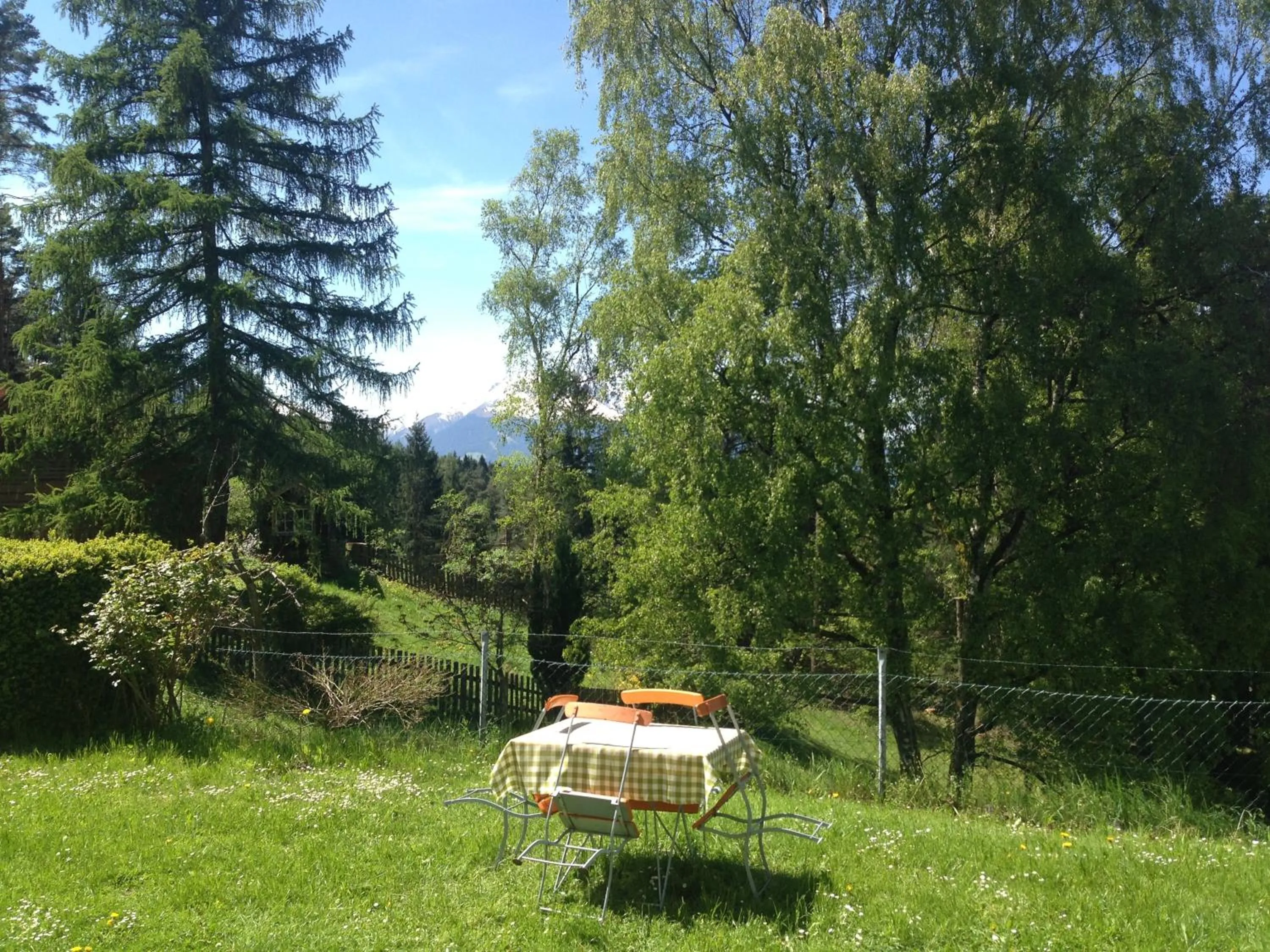 Garden in Landhotel Gasthof Eichhof Natters