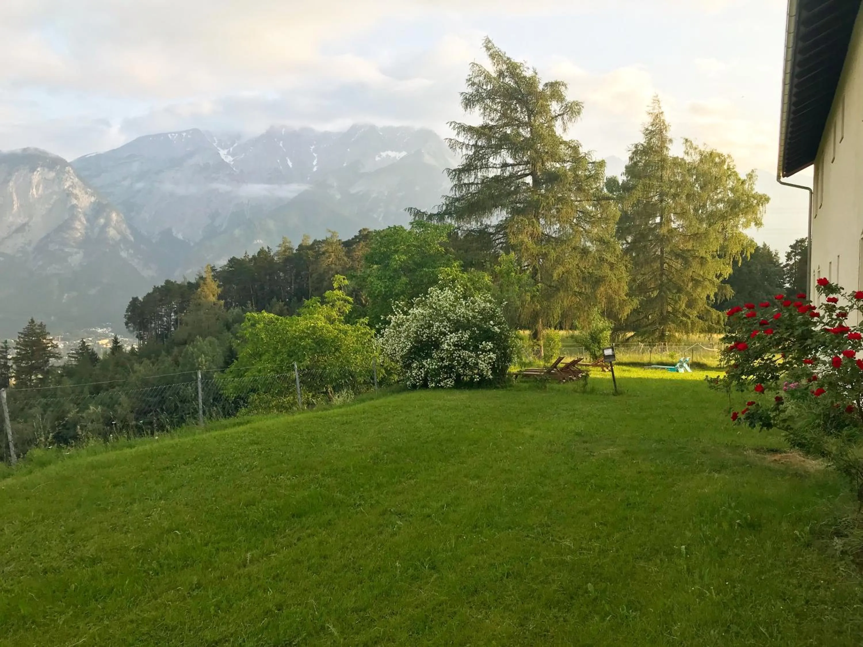 Garden in Landhotel Gasthof Eichhof Natters