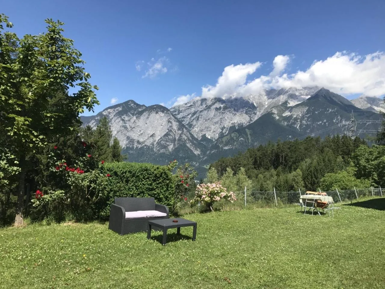 Garden in Landhotel Gasthof Eichhof Natters