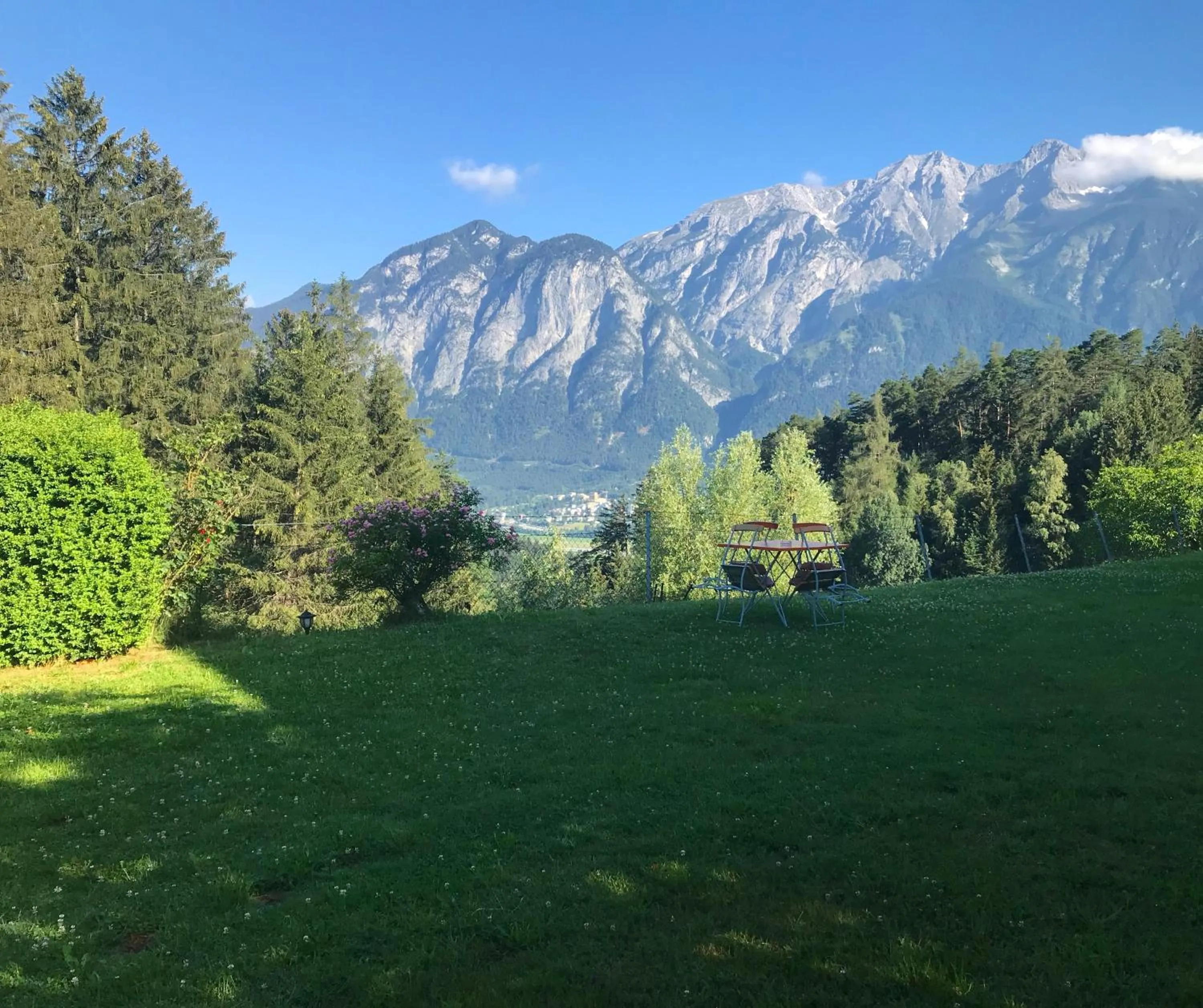 Garden in Landhotel Gasthof Eichhof Natters