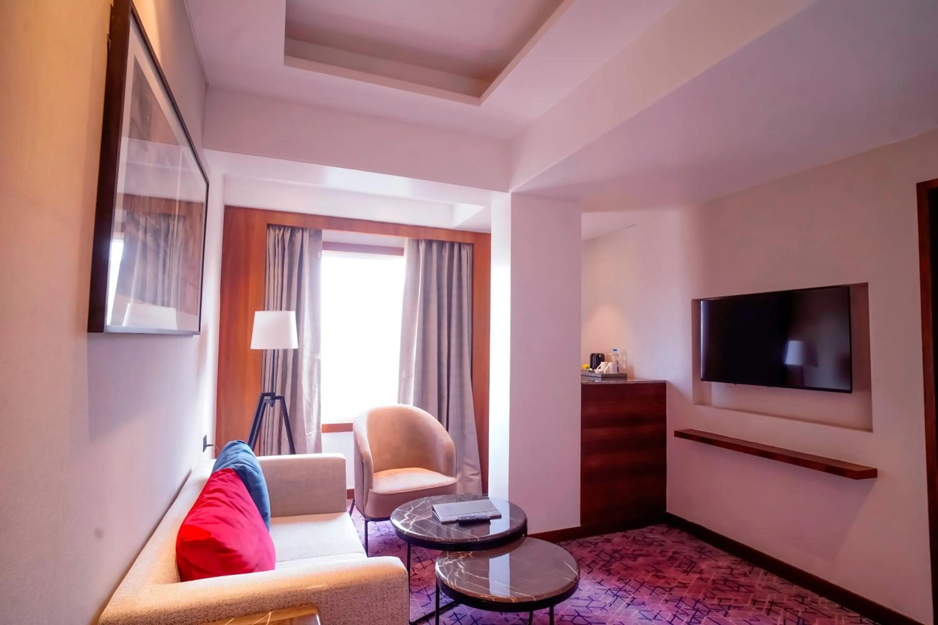 Living room in Ishaan Sarovar Portico Deoghar