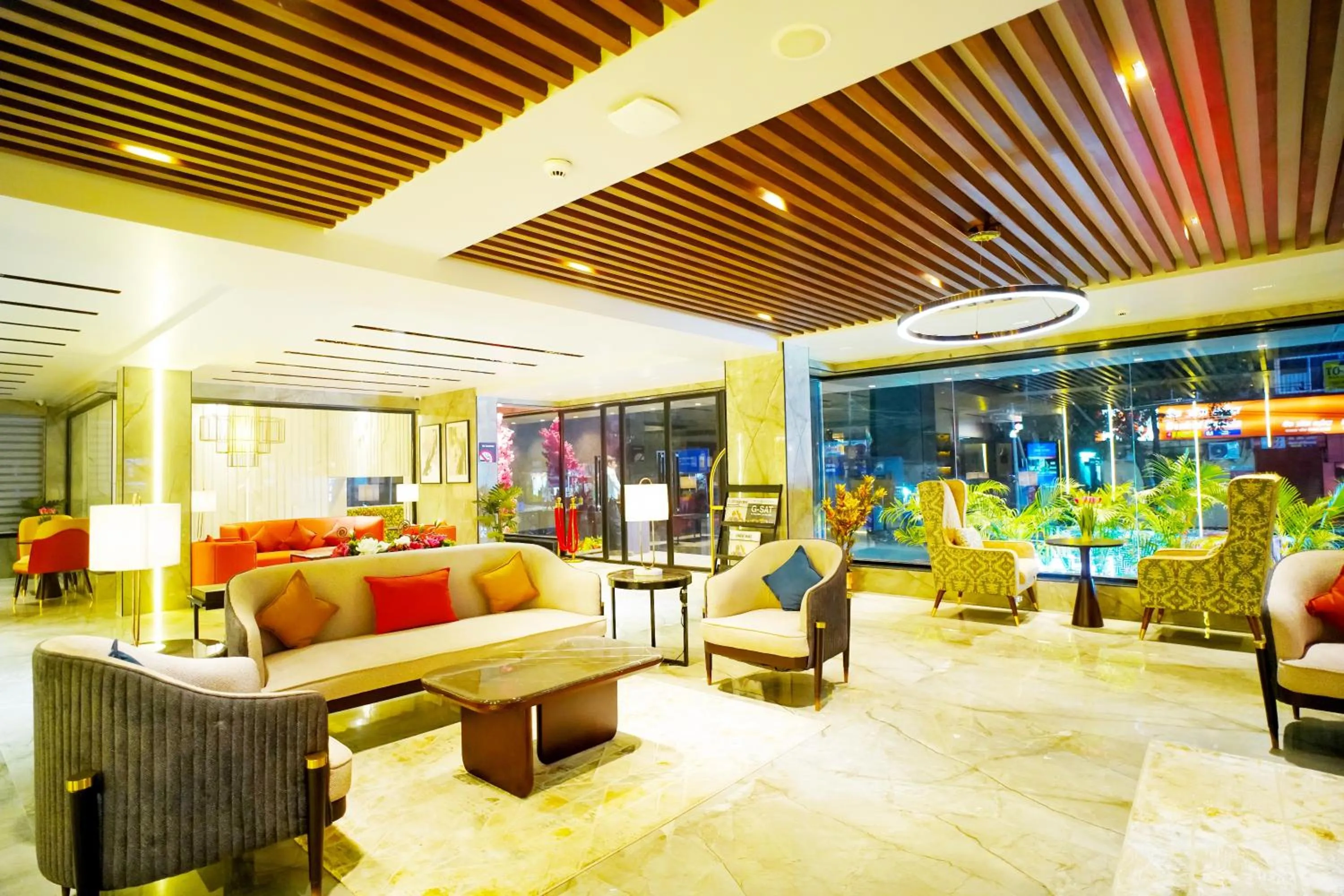 Lobby or reception in Ishaan Sarovar Portico Deoghar