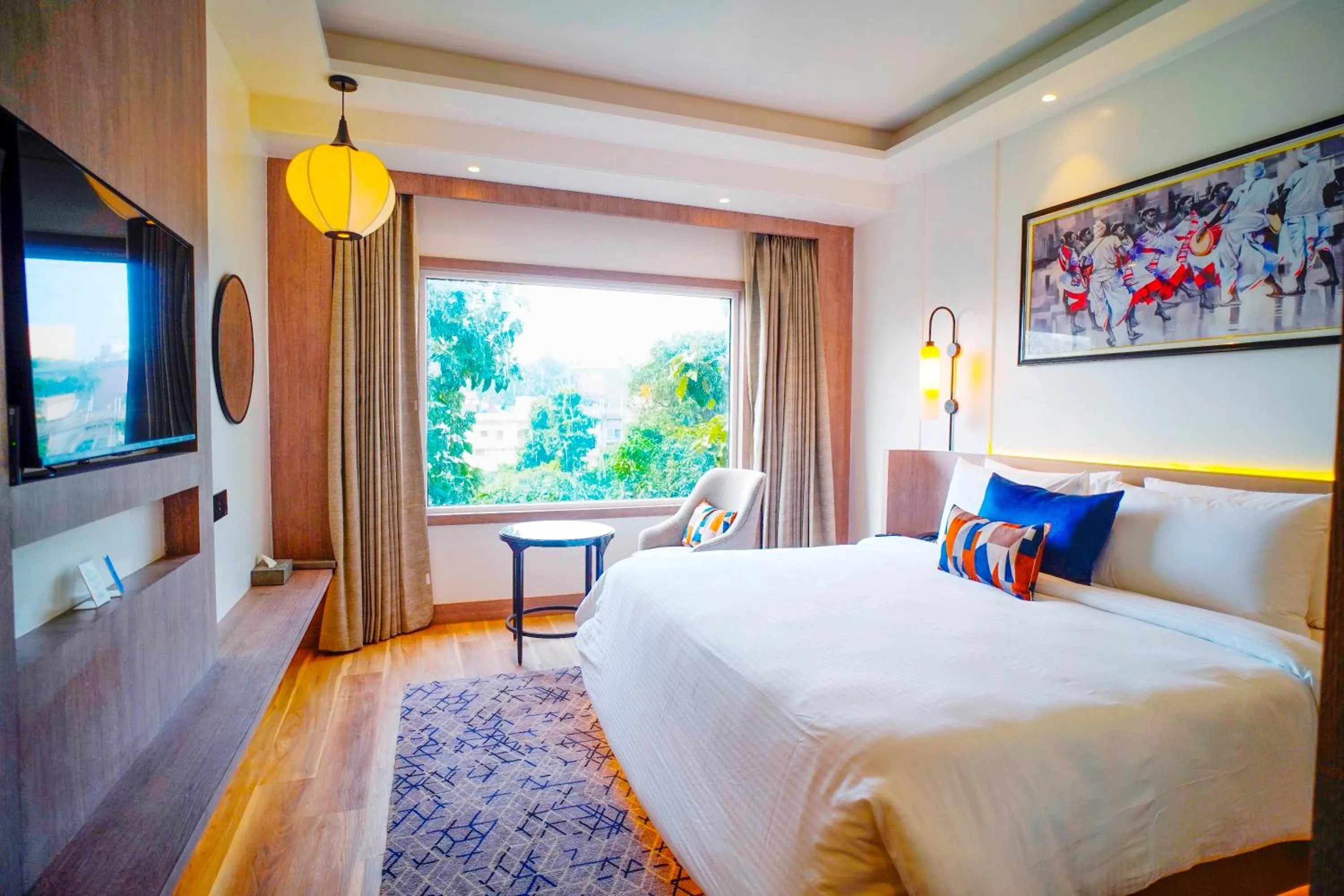 Bedroom, Bed in Ishaan Sarovar Portico Deoghar