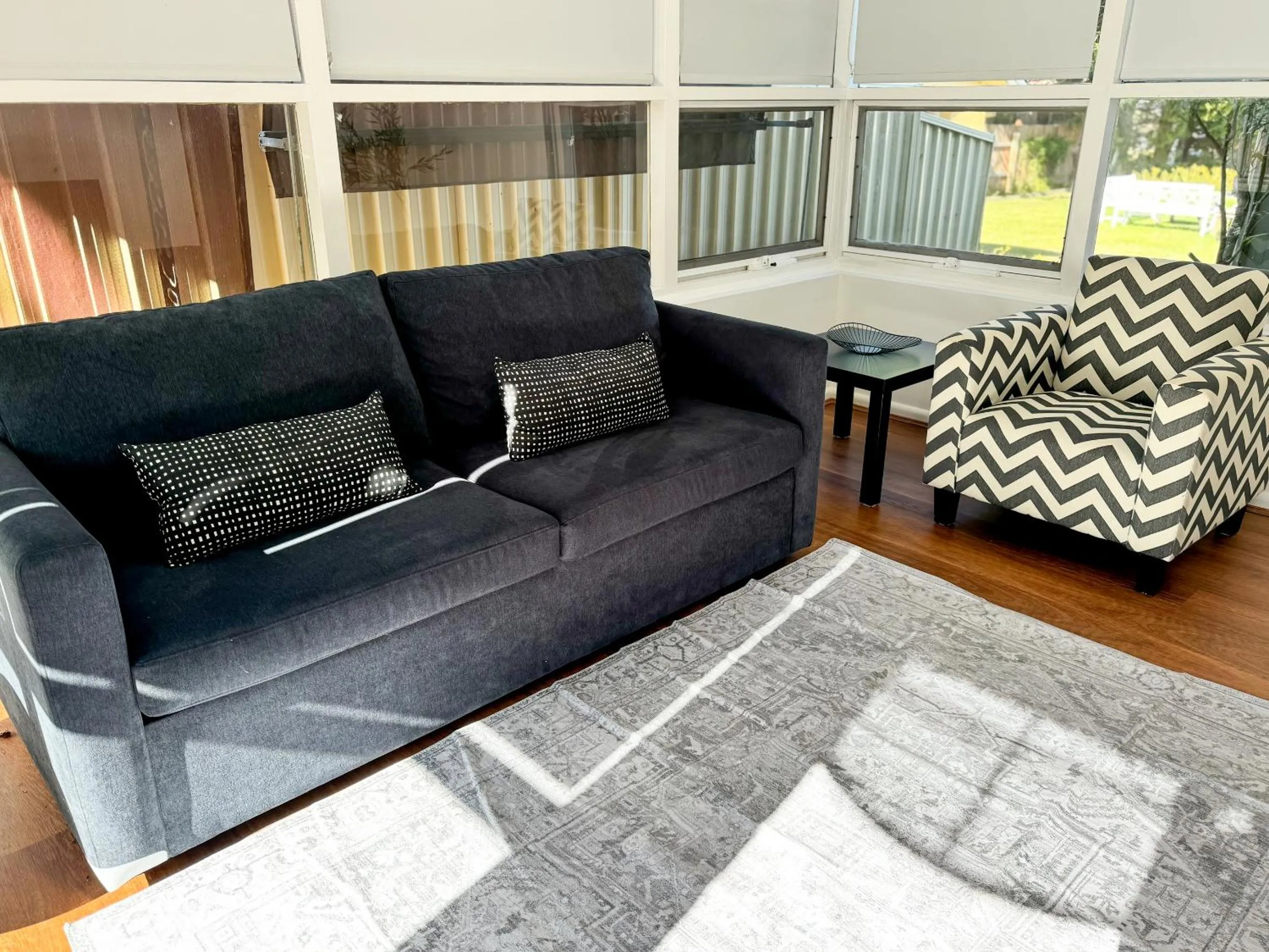 Living room in Montblu at Echo Point