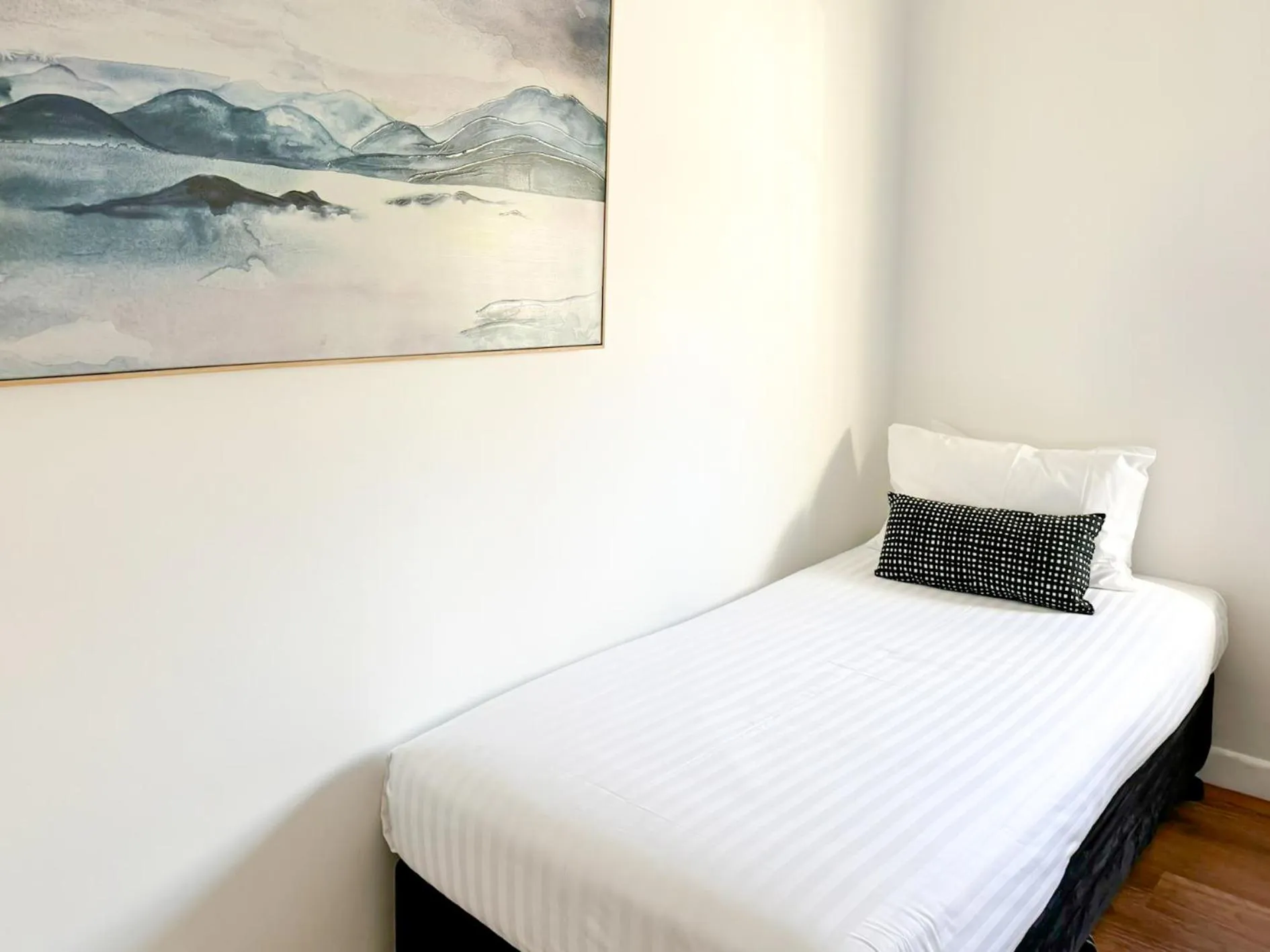 Bed in Montblu at Echo Point