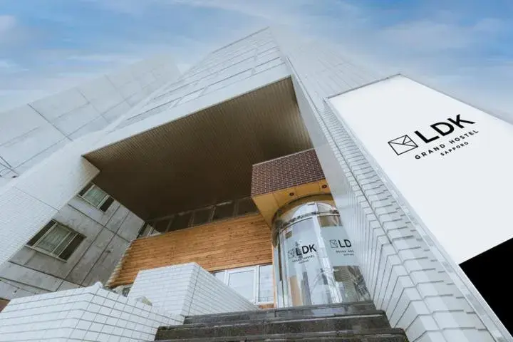 Property building in Grand Hostel LDK Sapporo Property building in Grand Hostel LDK Sapporo
