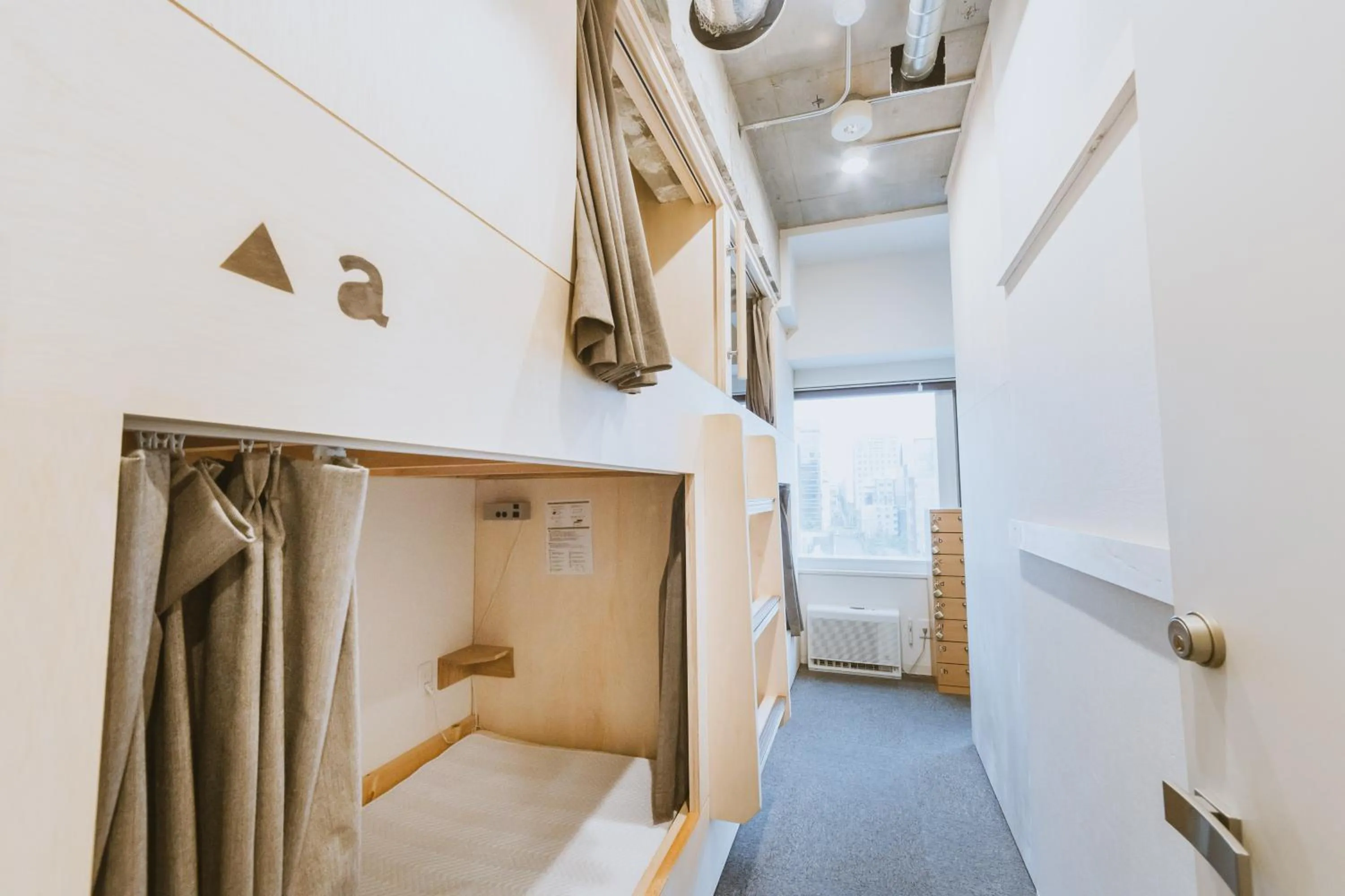 Bed in Grand Hostel LDK Sapporo