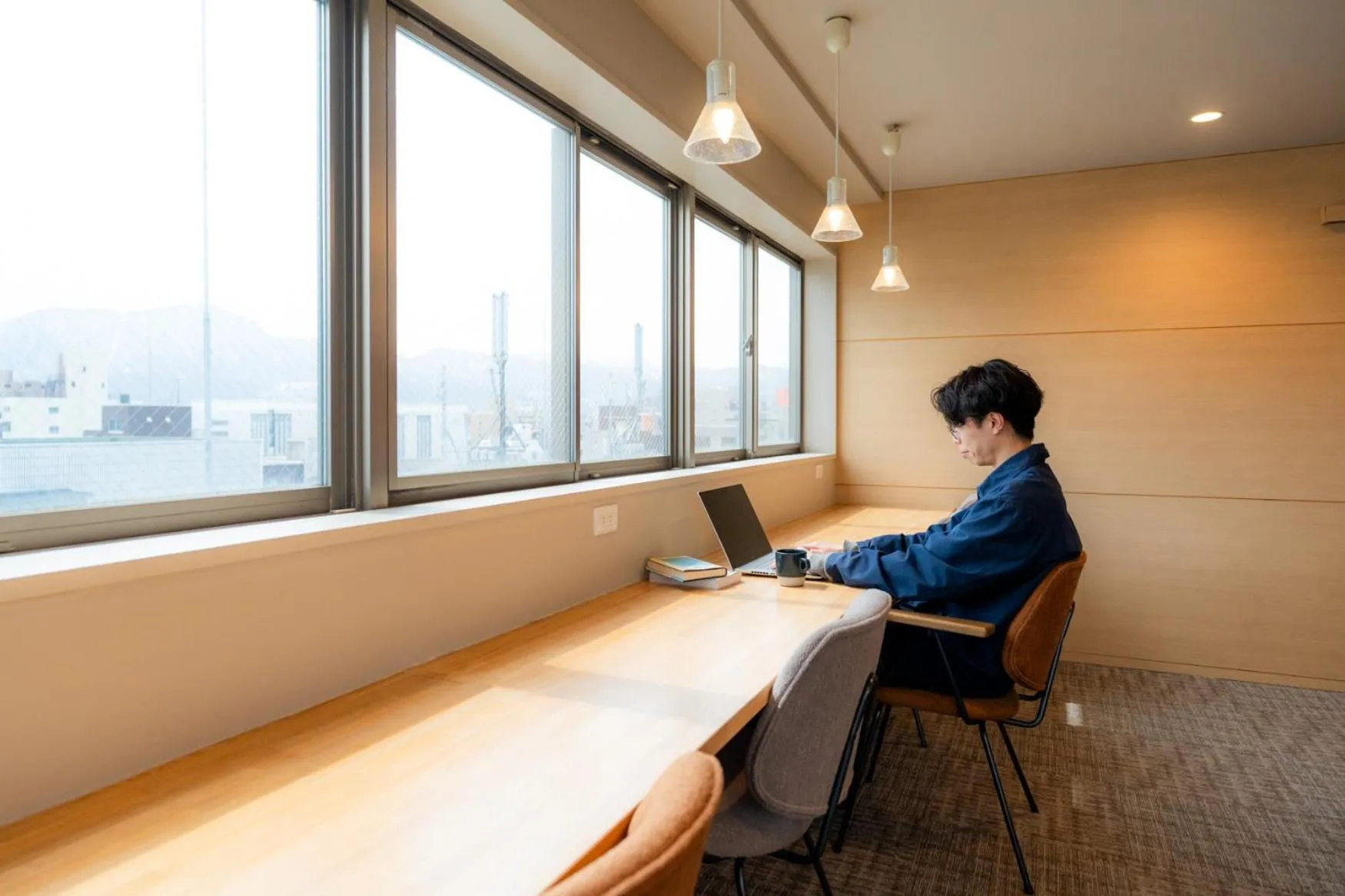 Communal lounge/ TV room in Grand Hostel LDK Sapporo