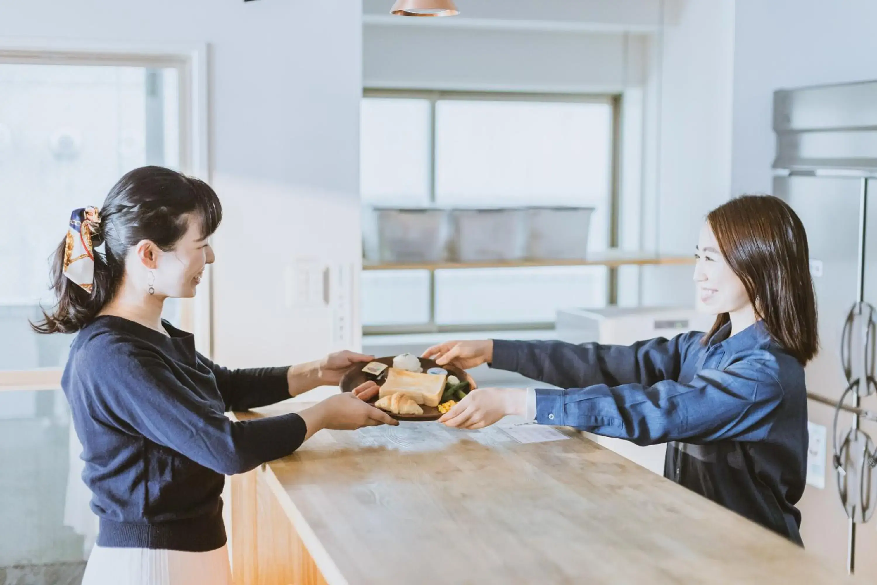 Breakfast in Grand Hostel LDK Sapporo Breakfast in Grand Hostel LDK Sapporo