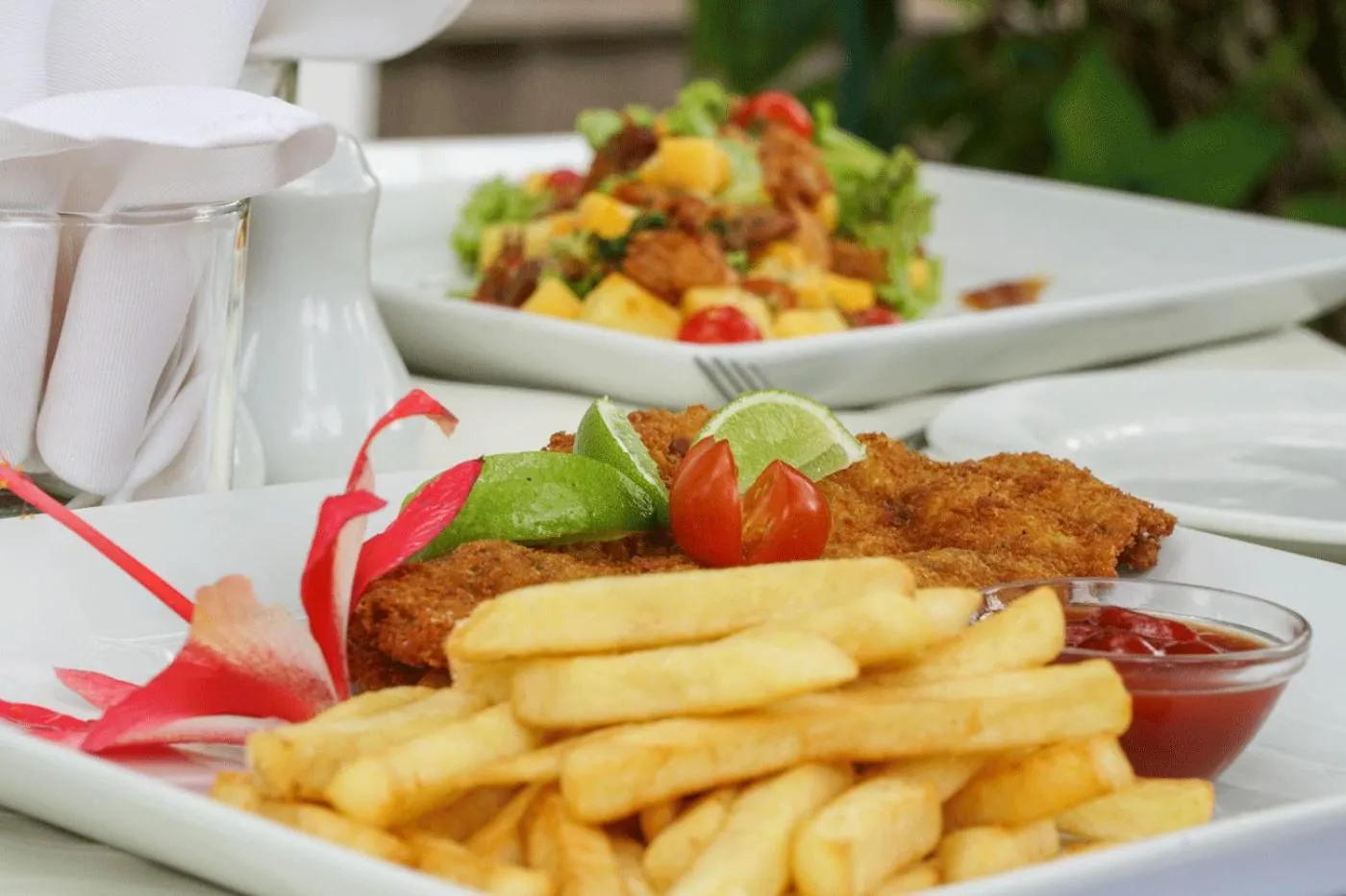 Food in Seaview Lodge and Restaurant