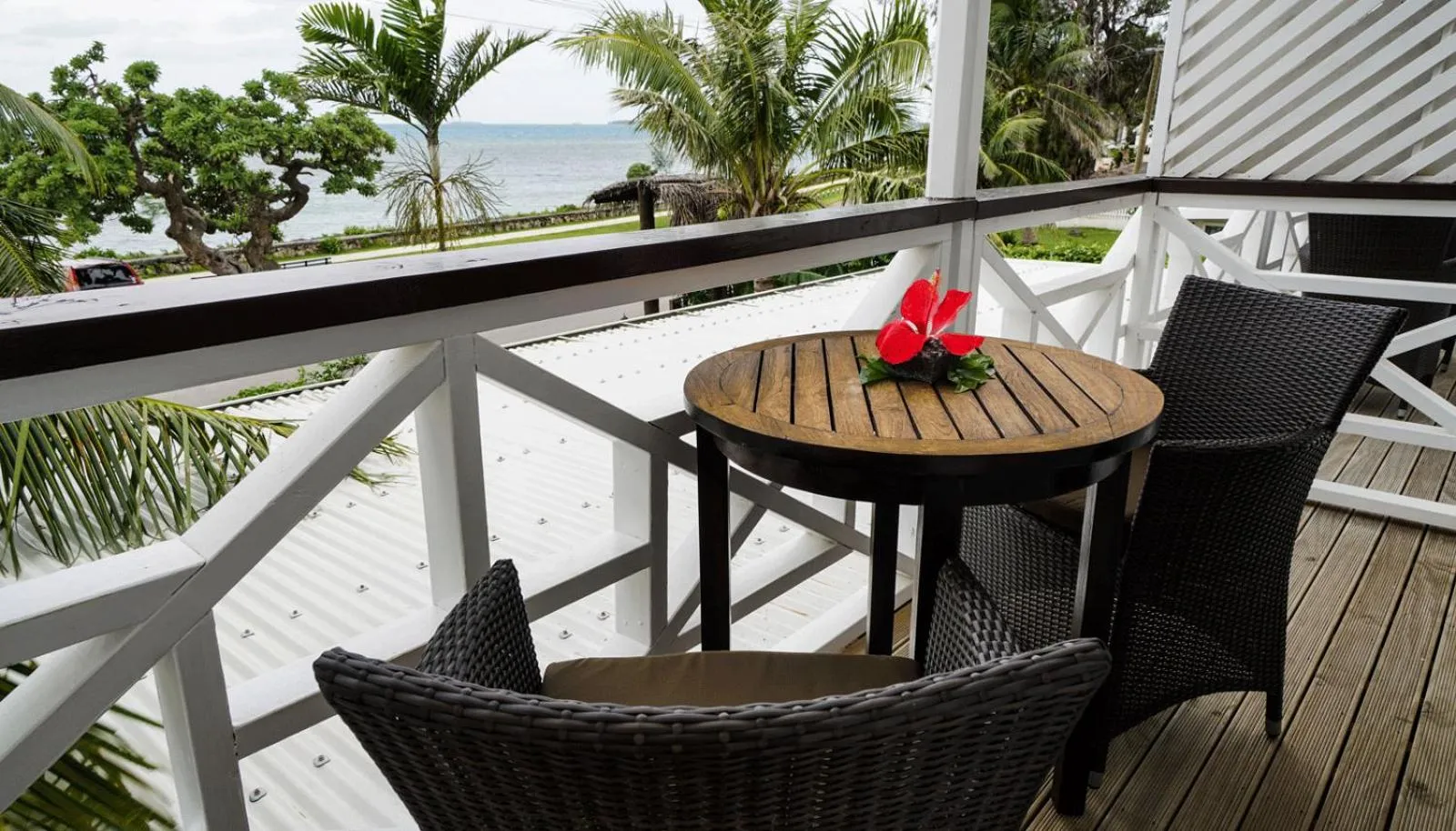 Balcony/Terrace in Seaview Lodge and Restaurant