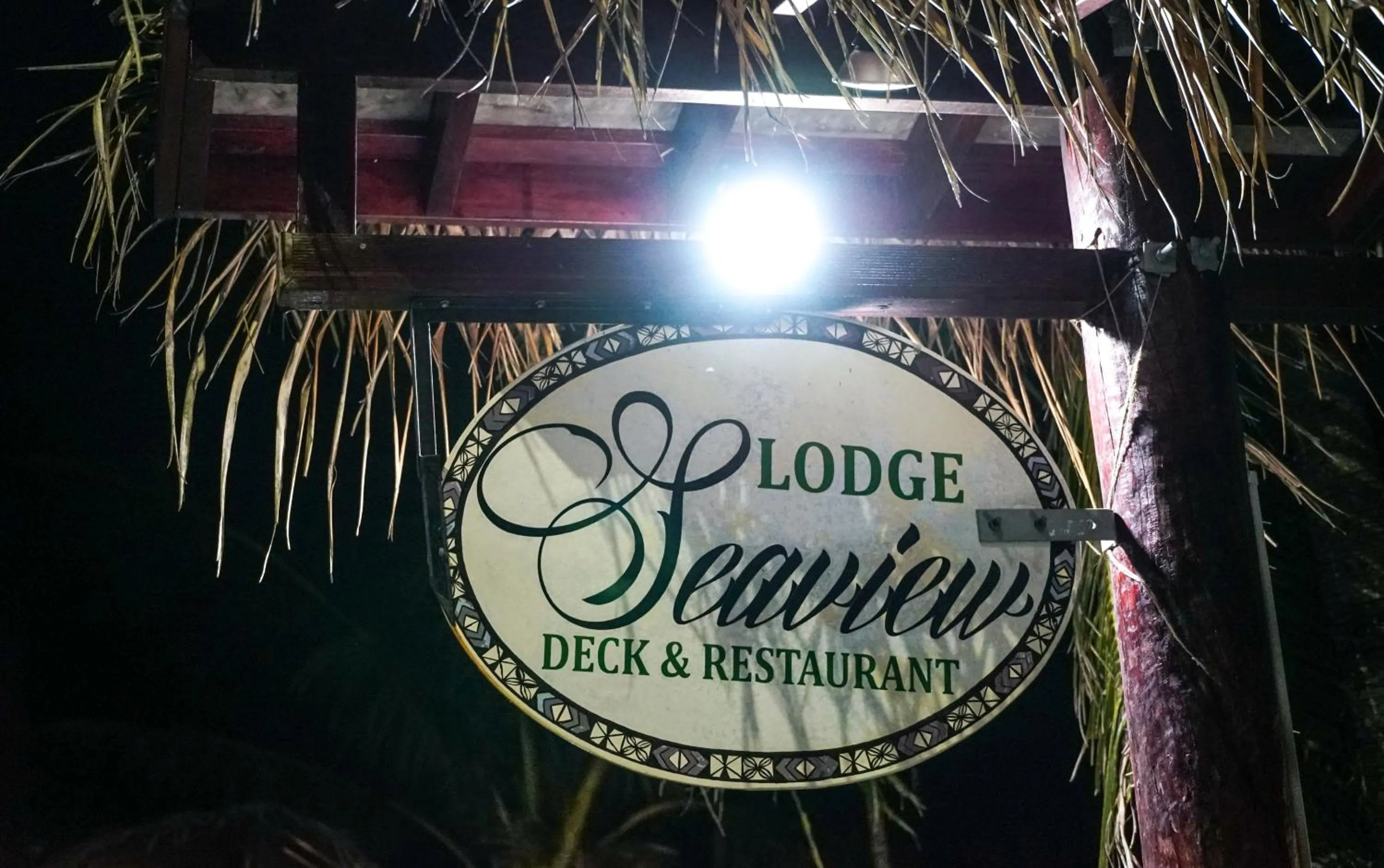 Property logo or sign in Seaview Lodge and Restaurant