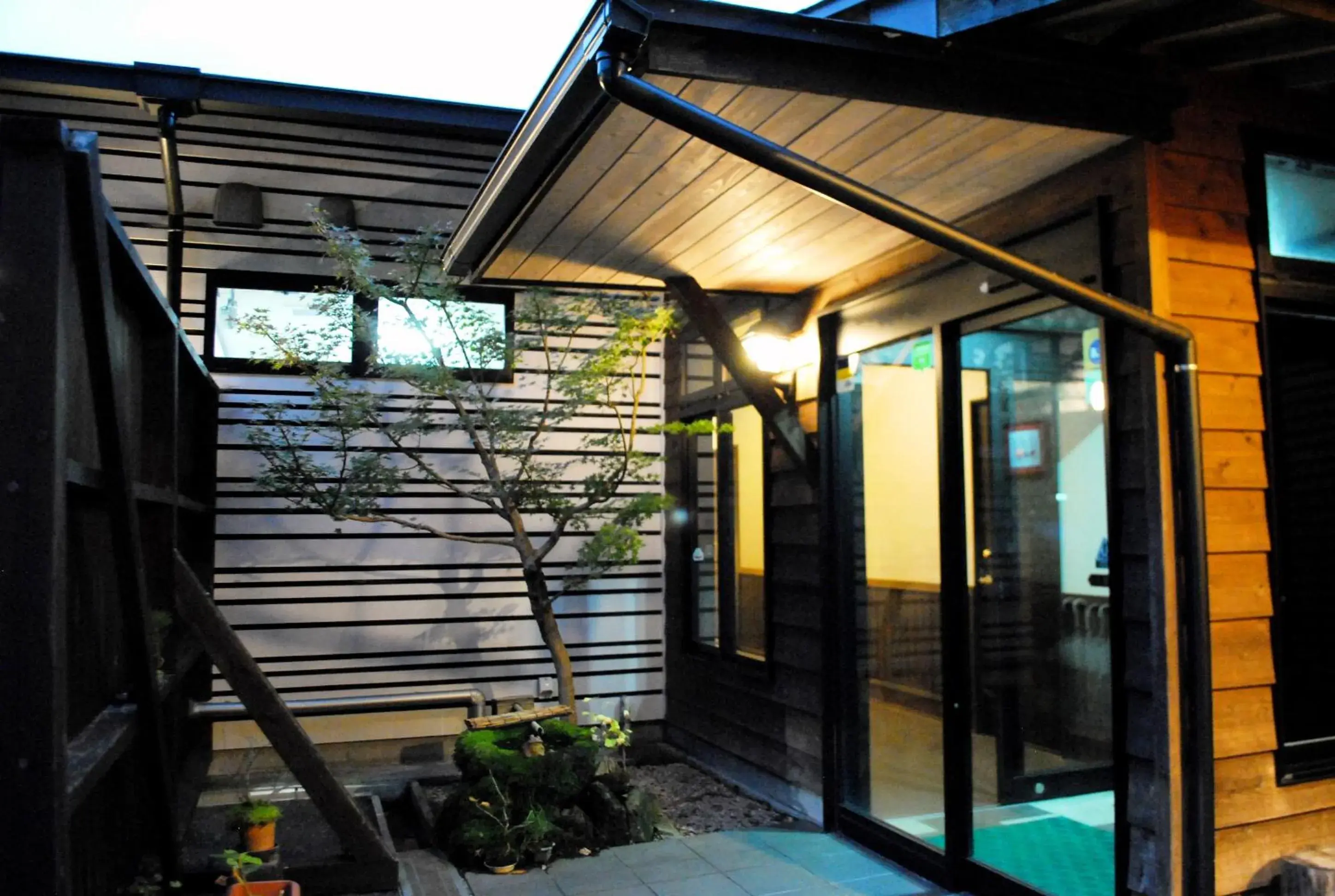 Facade/entrance in Ryokan Yufusan Facade/entrance in Ryokan Yufusan