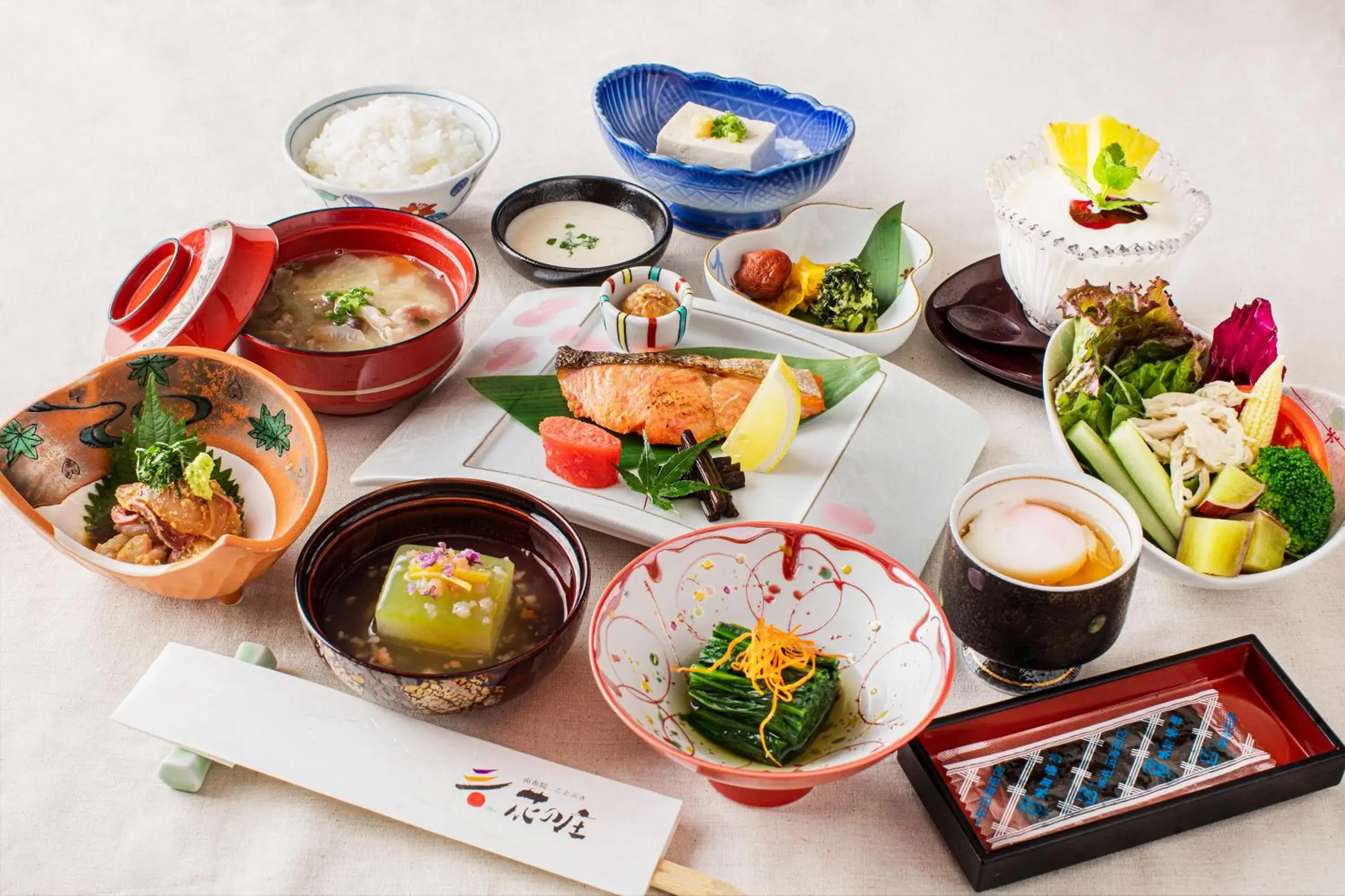 Breakfast in Yufuin Kotobuki Hananosho Breakfast in Yufuin Kotobuki Hananosho