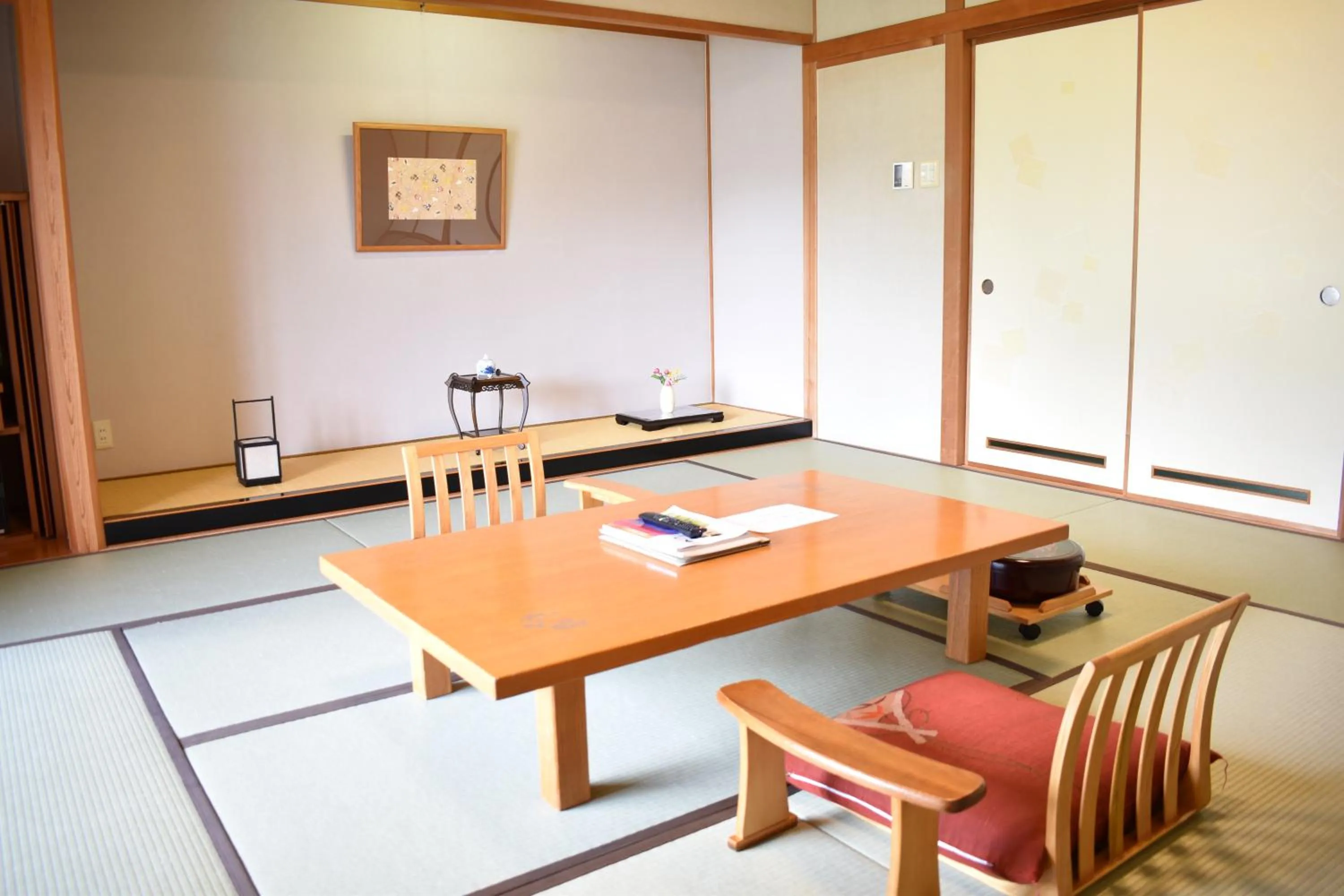 Living room in Yufuin Kotobuki Hananosho