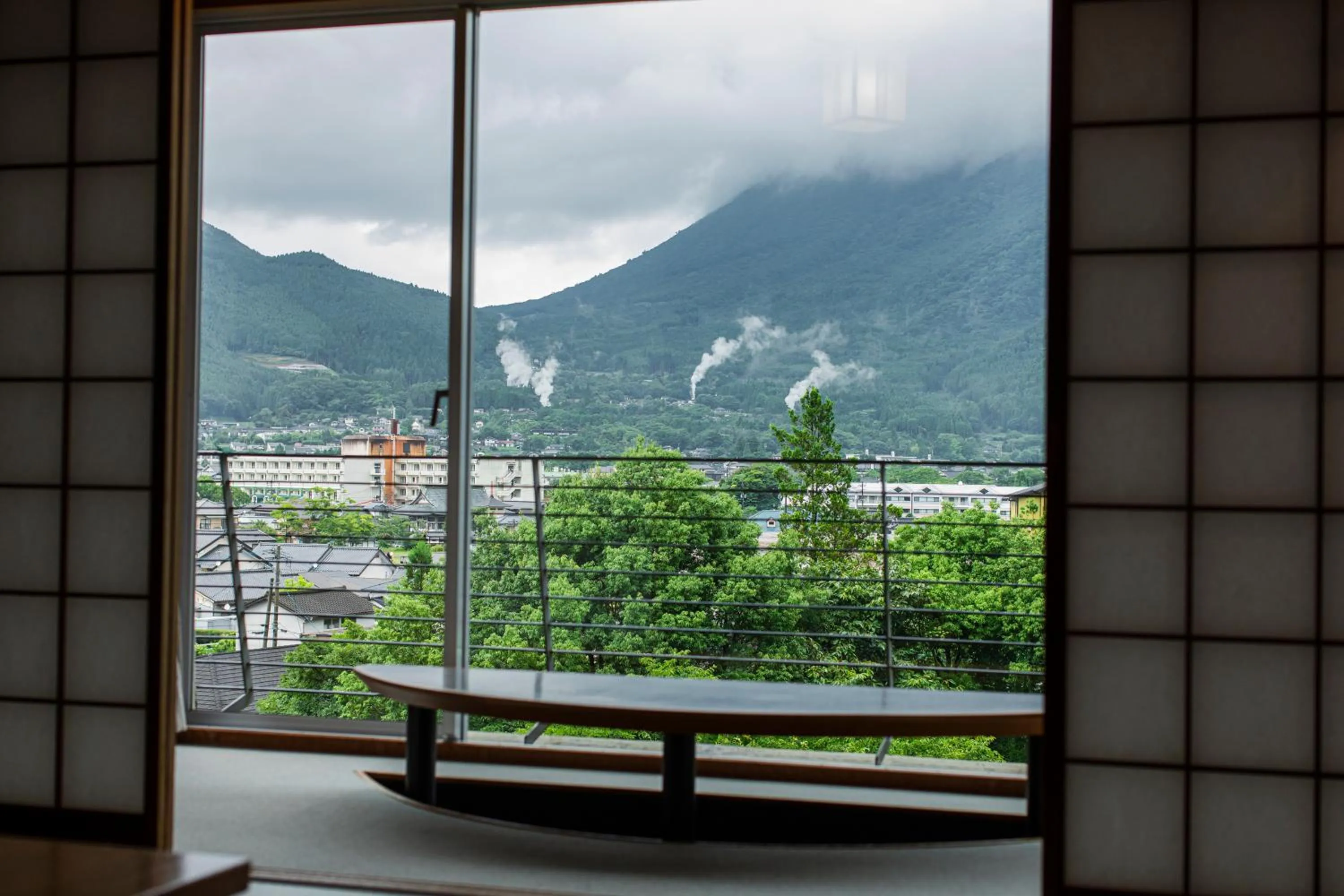 View (from property/room) in Yufuin Kotobuki Hananosho