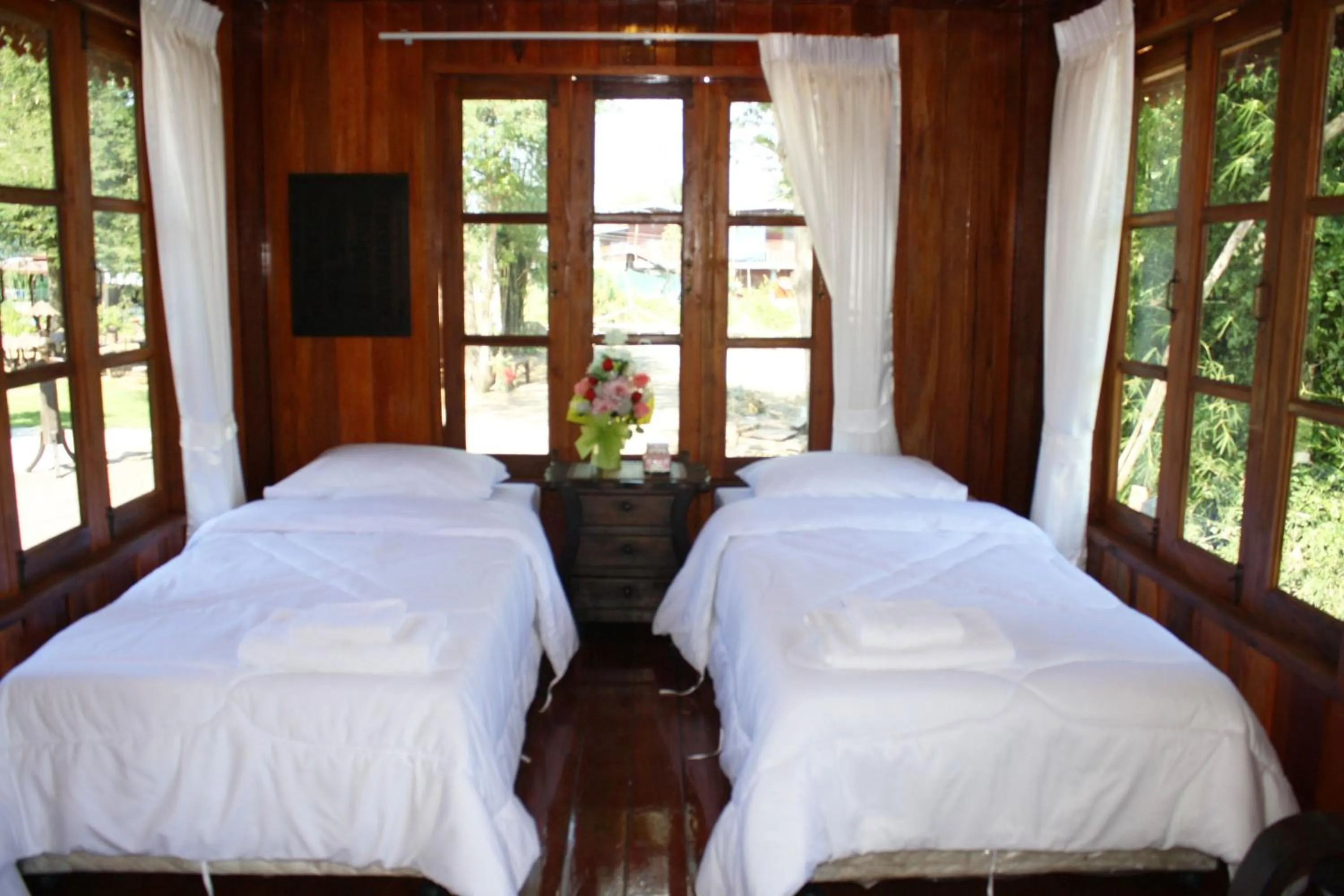 Bed in The Little Lopburi Village