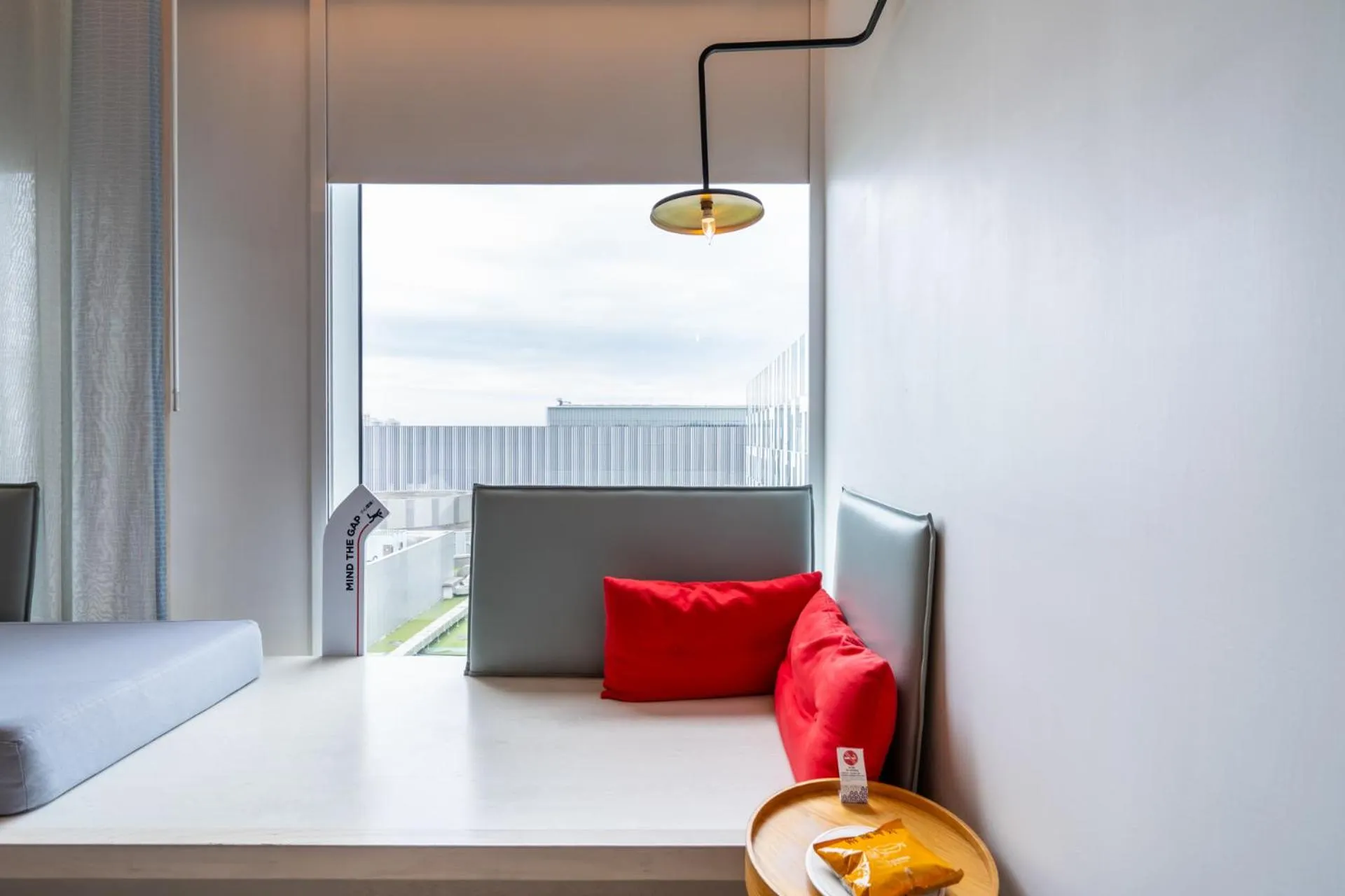 View (from property/room), Bed in The Place Tainan