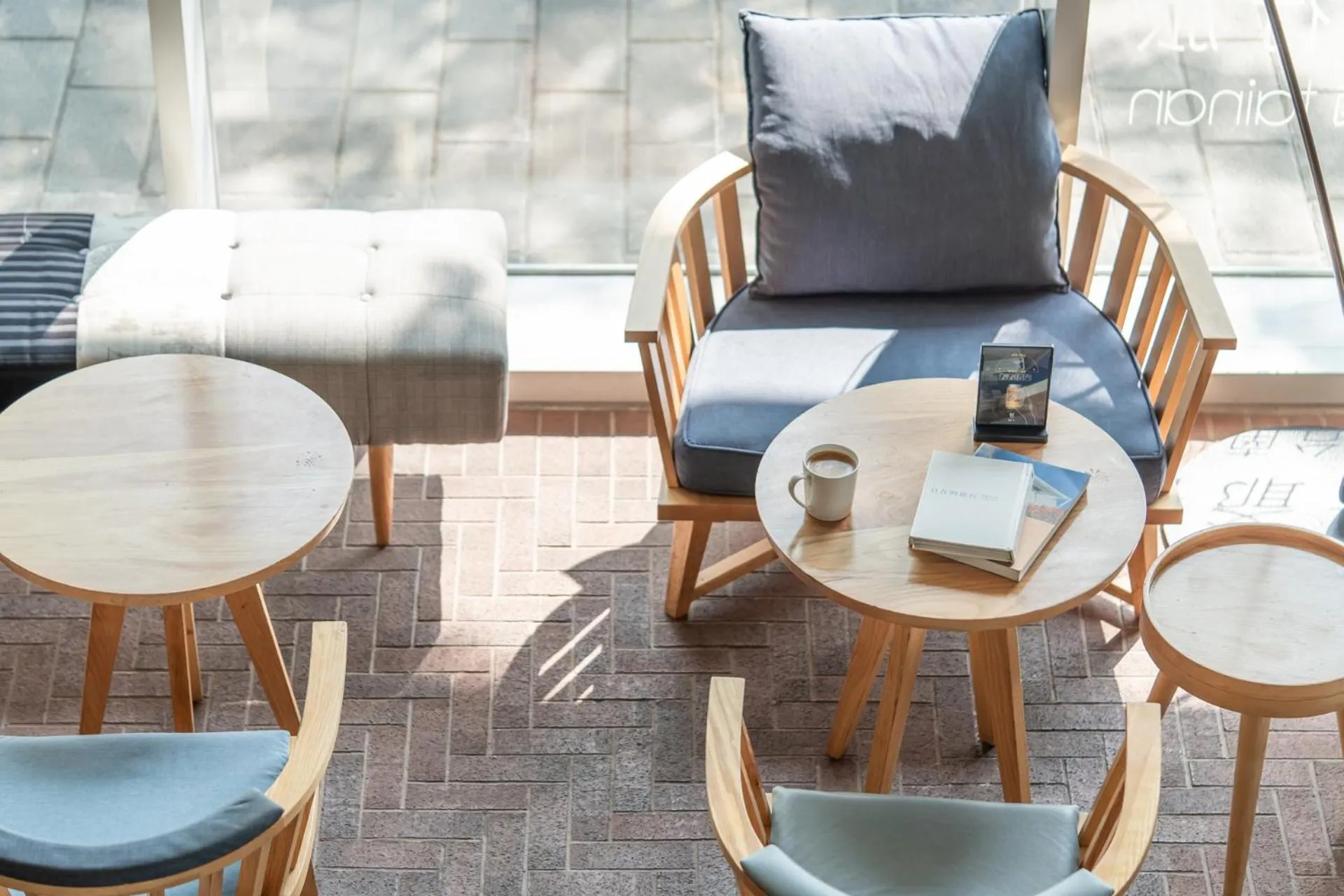 Seating area in The Place Tainan
