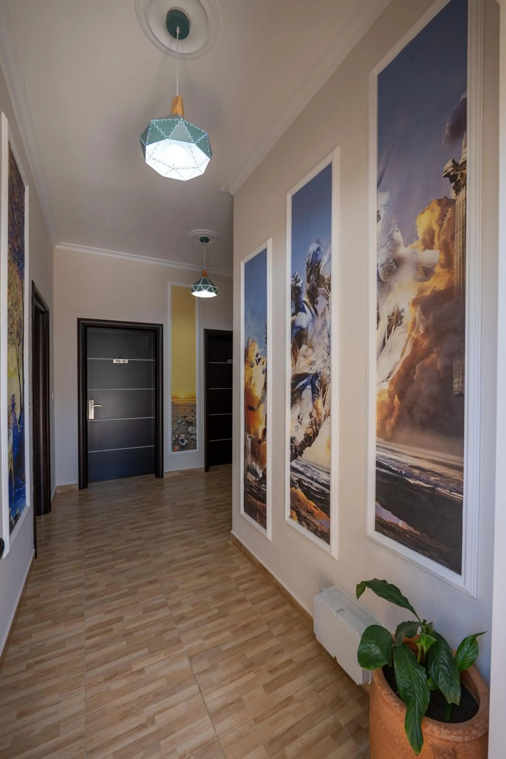 Decorative detail in Vila Vasili