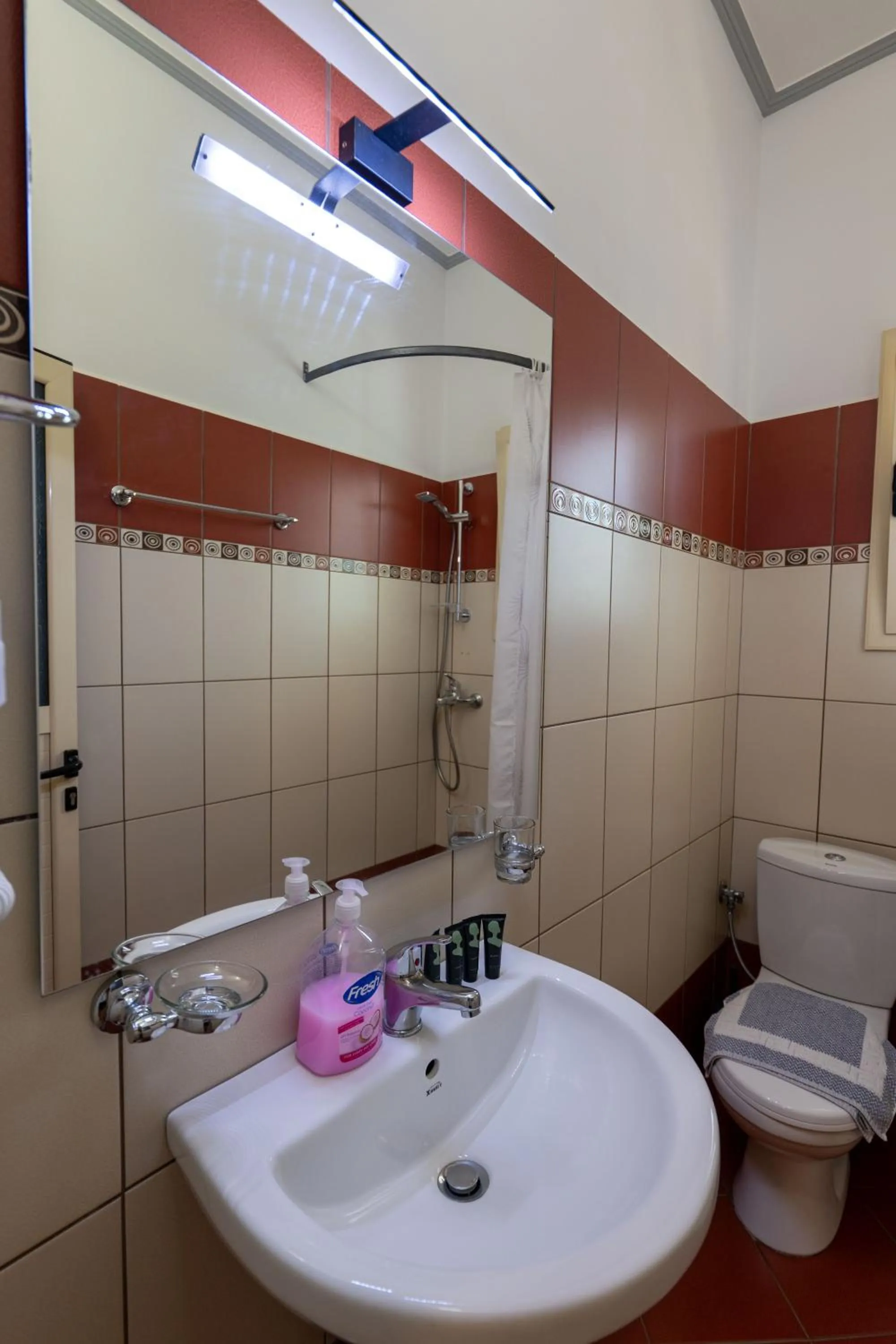 Shower in Vila Vasili