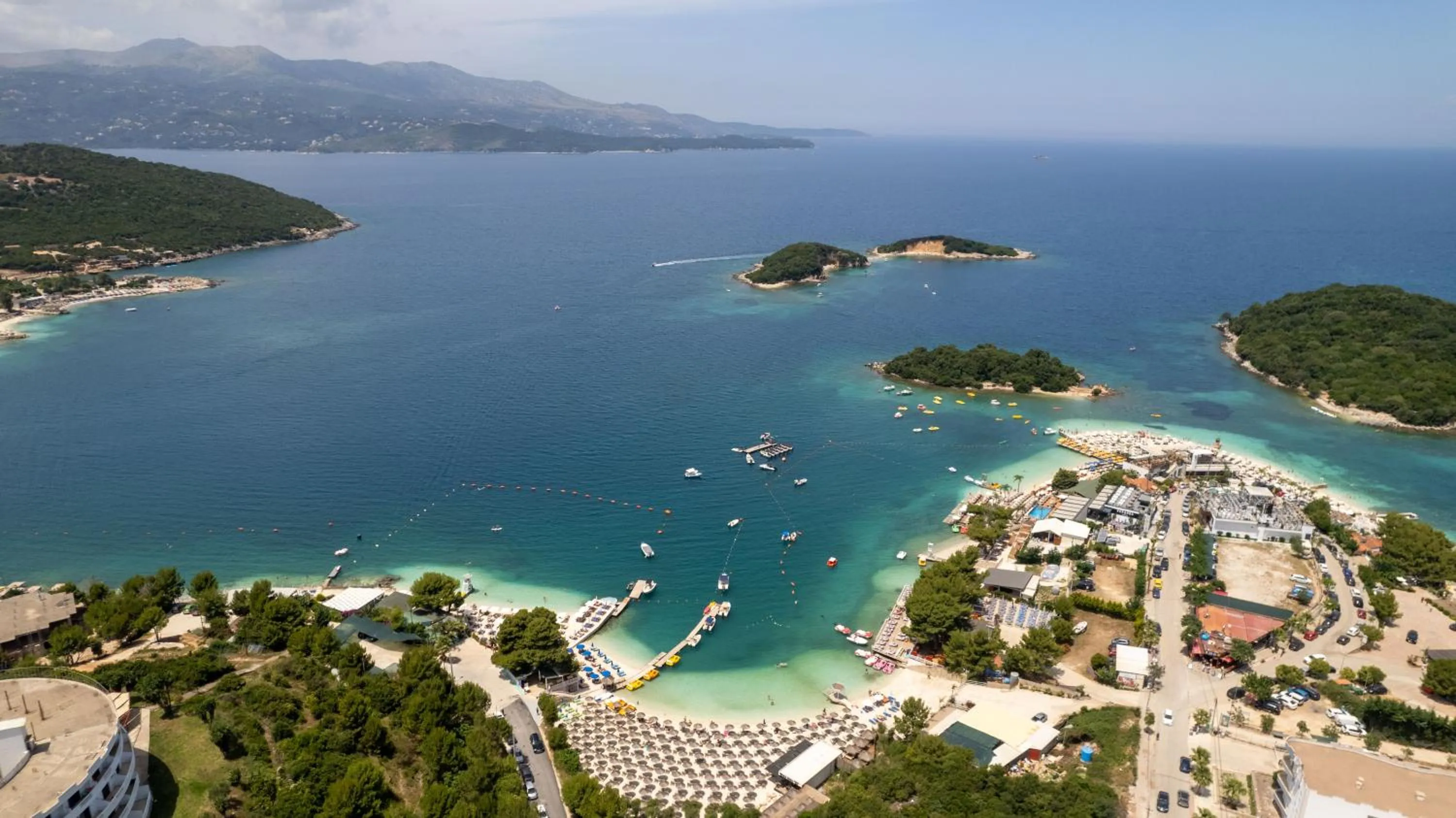 Bird's eye view in Vila Vasili