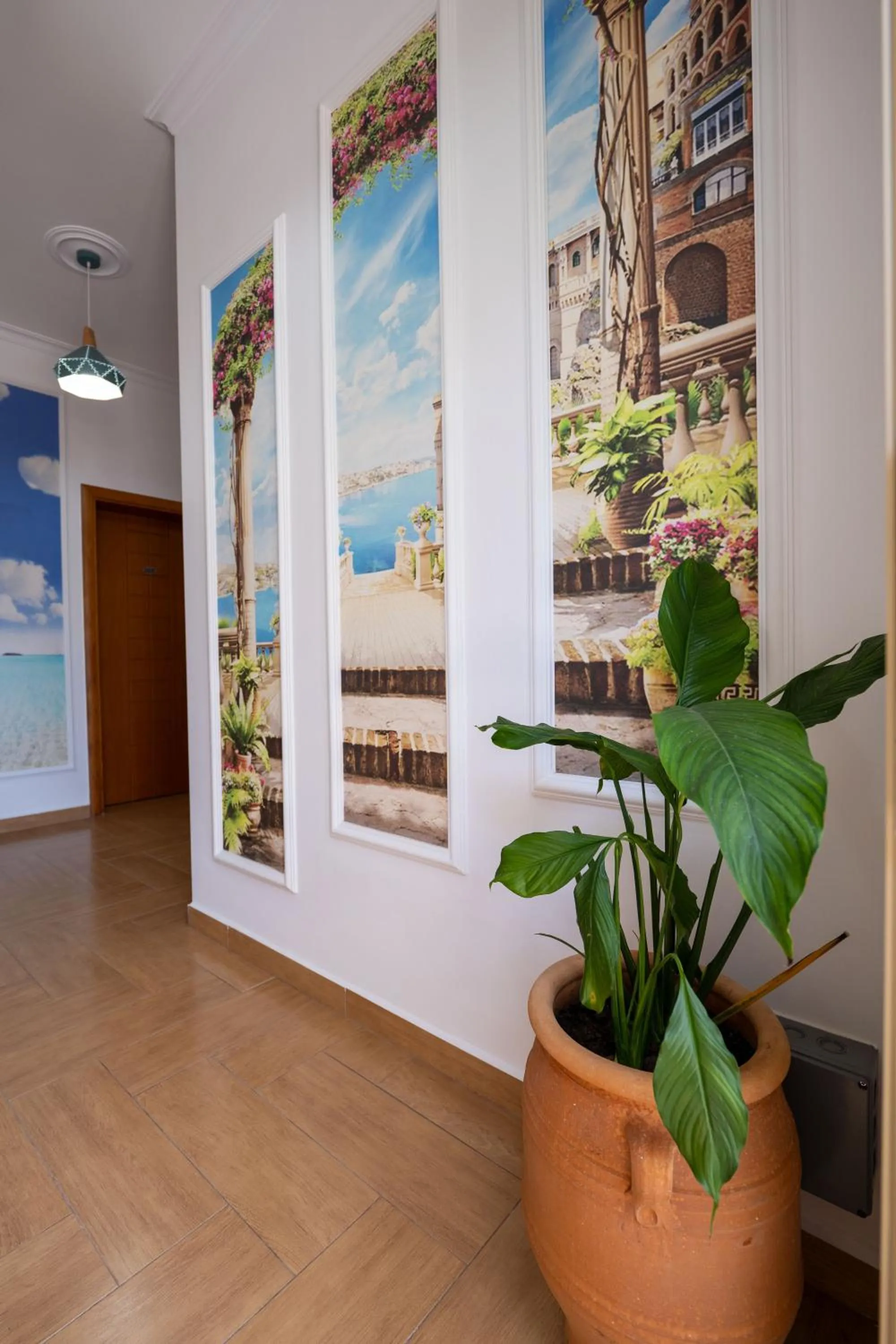 Decorative detail in Vila Vasili