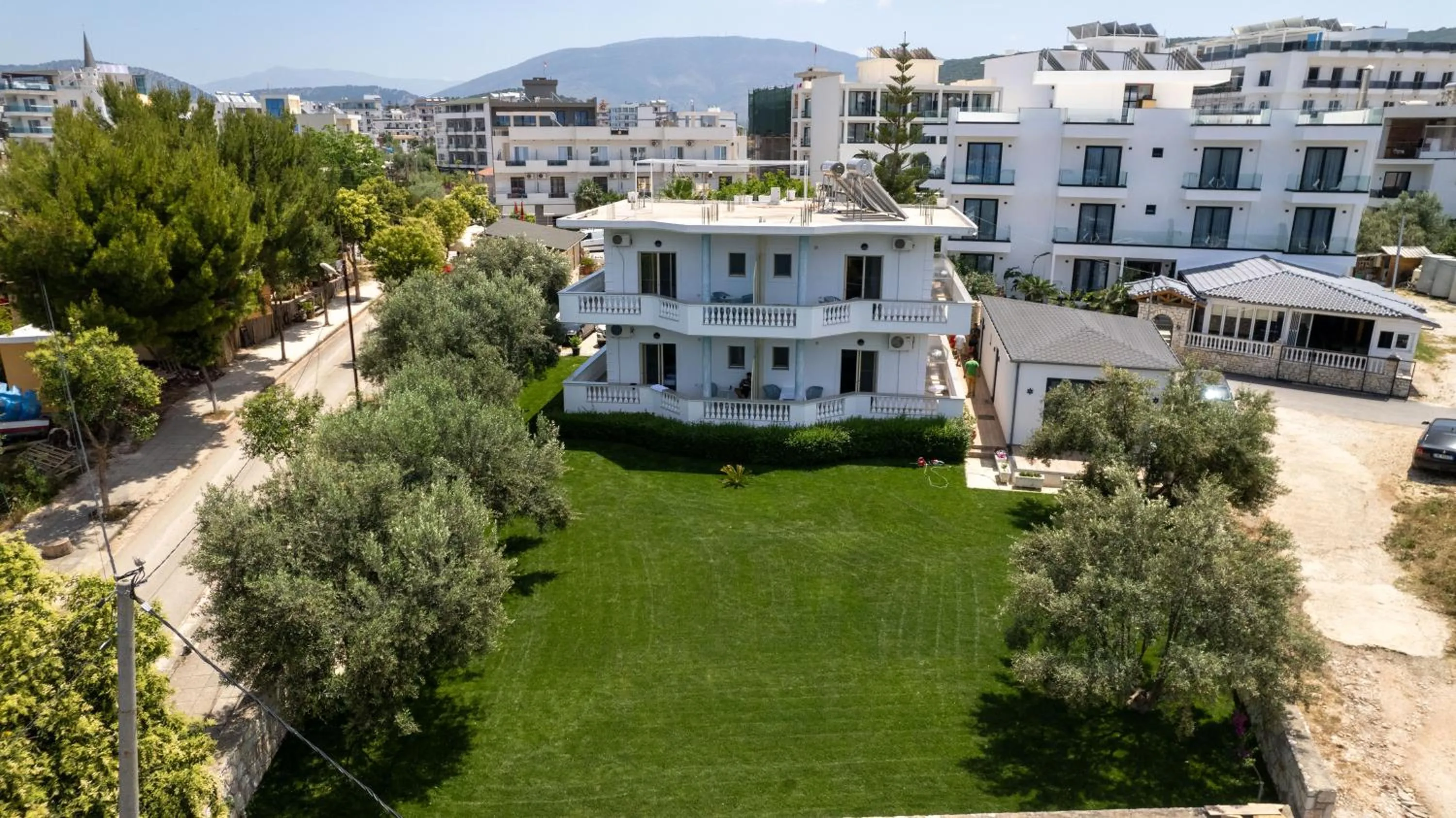 Bird's eye view in Vila Vasili