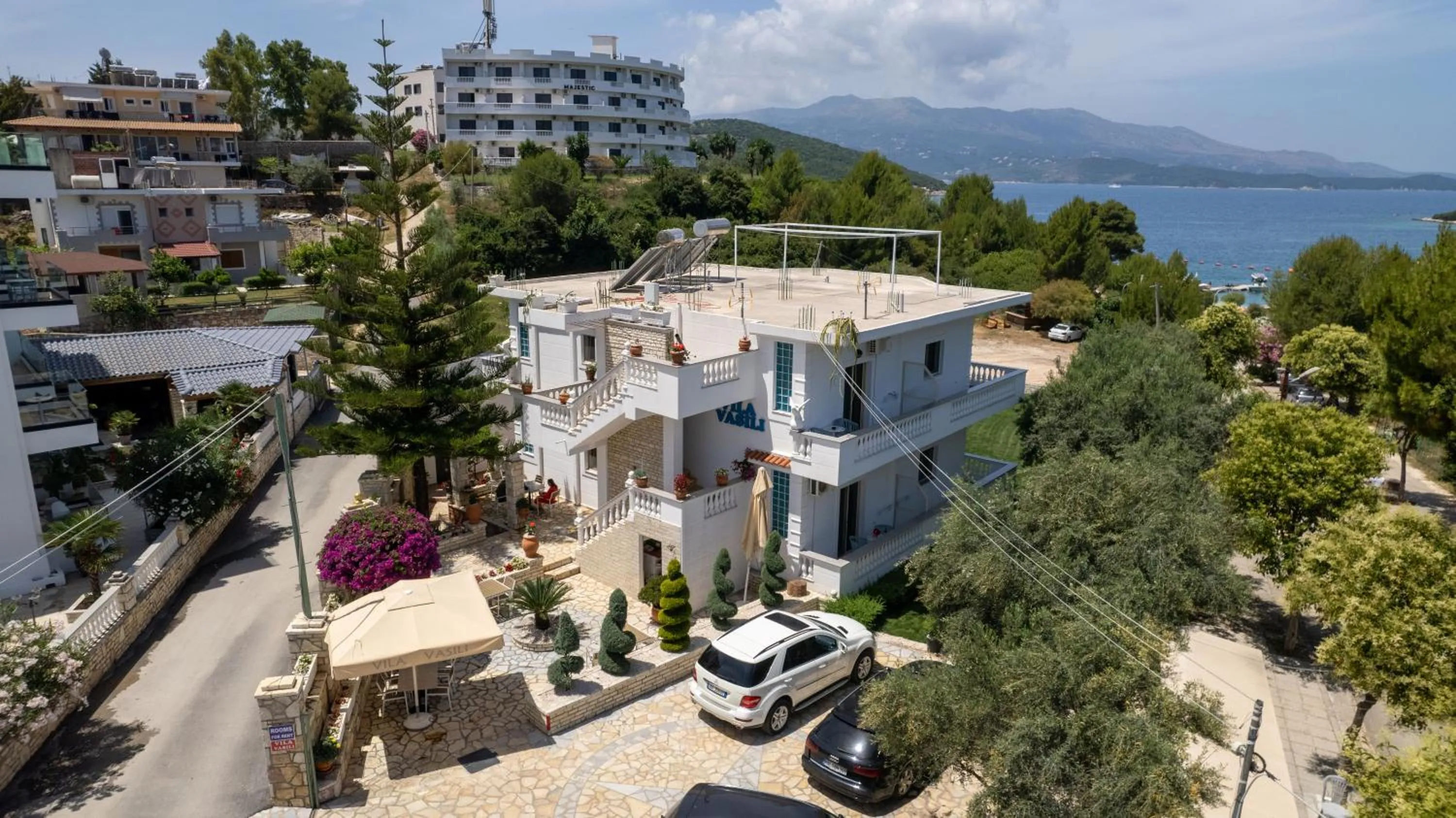 Lake view in Vila Vasili