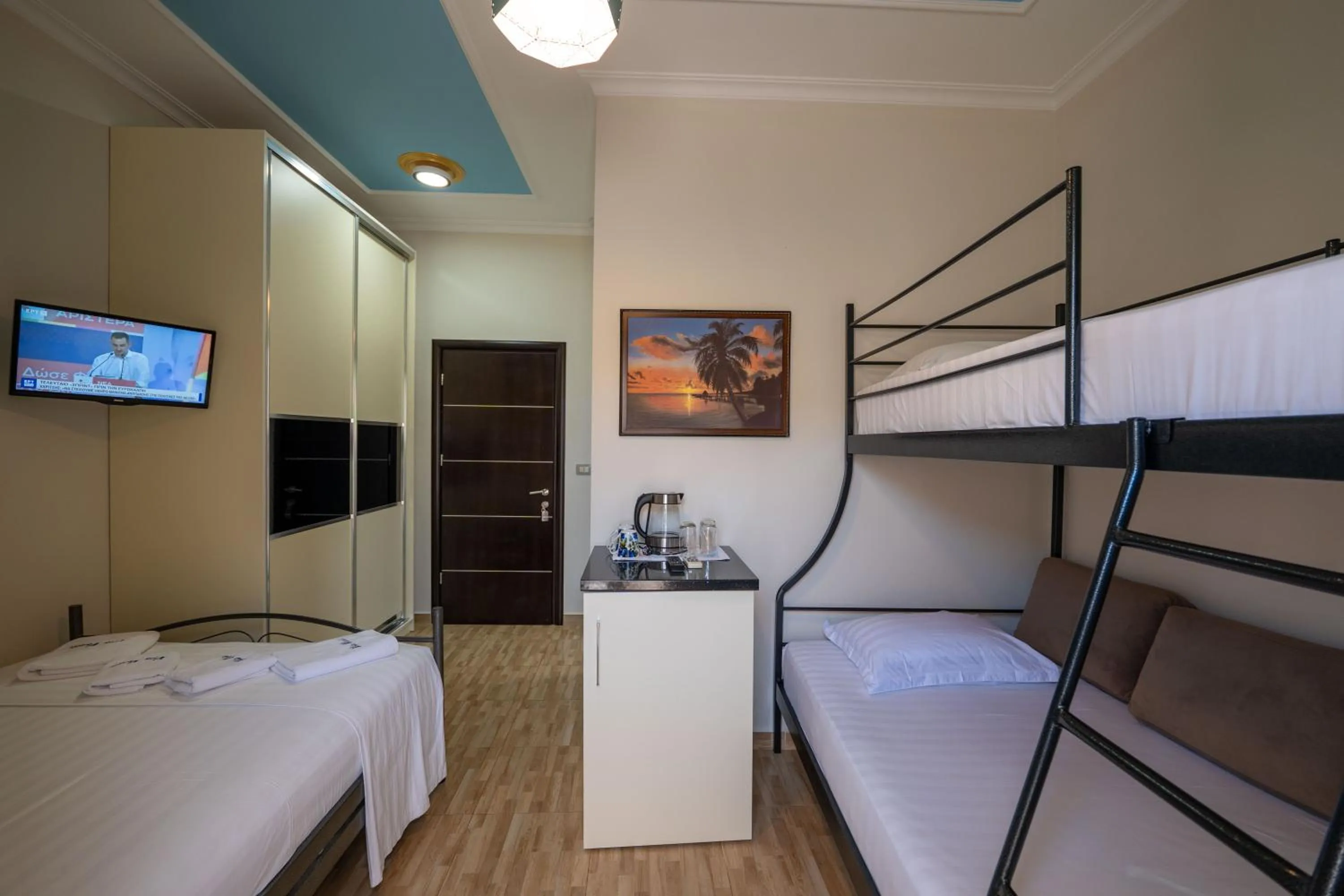 Kitchen or kitchenette, Bed in Vila Vasili