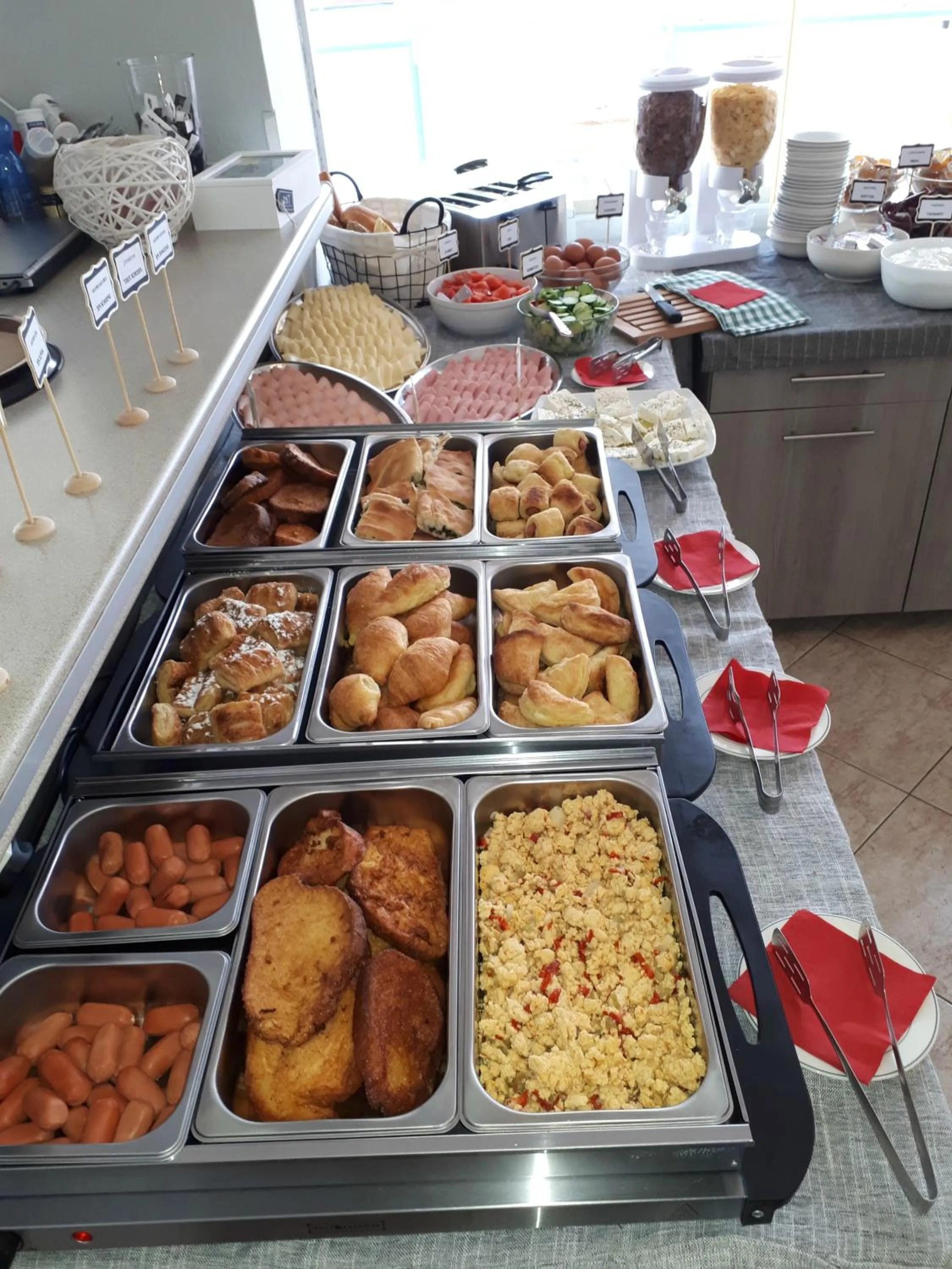 Buffet breakfast in Summer Dream Hotel