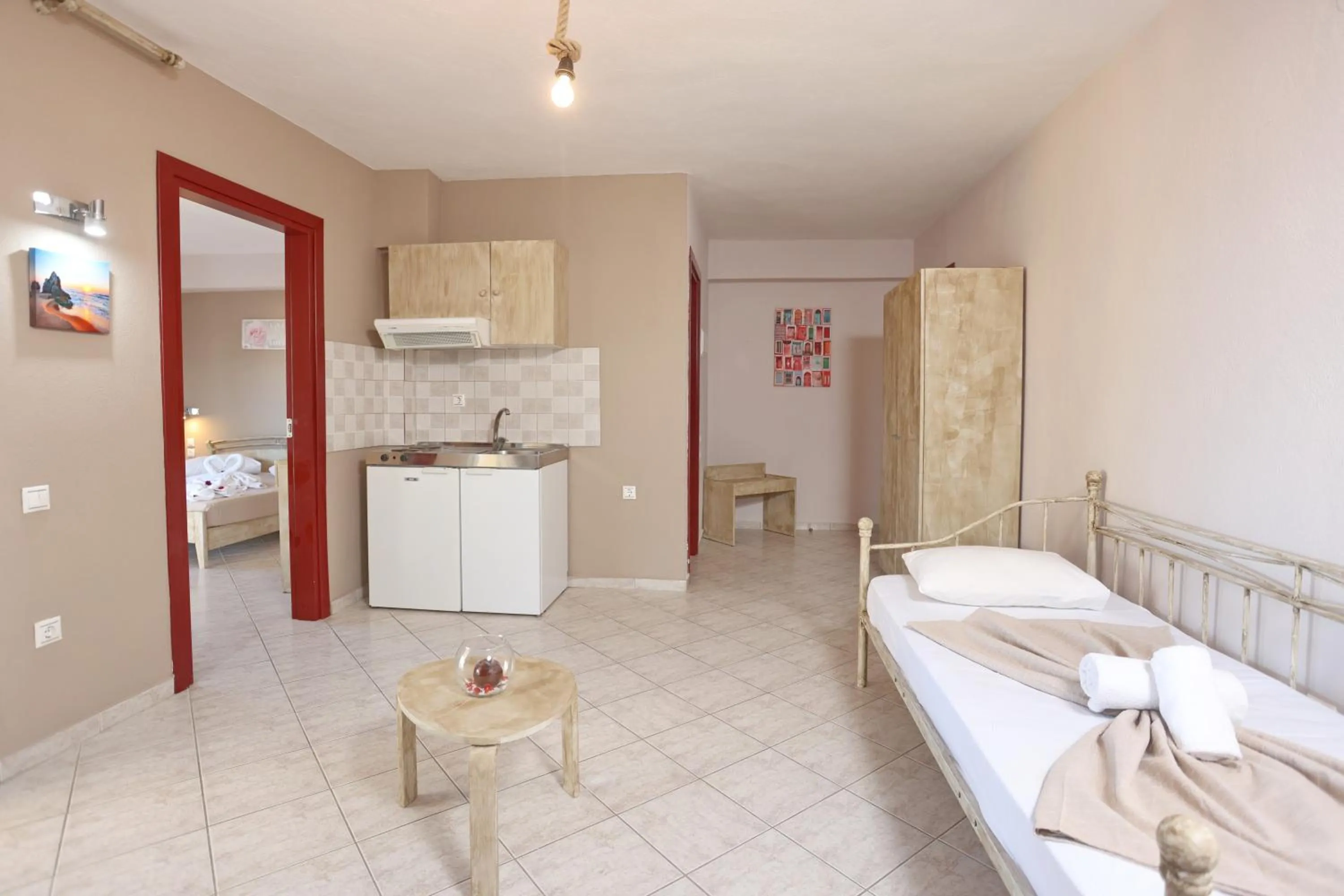 Kitchen or kitchenette in Summer Dream Hotel