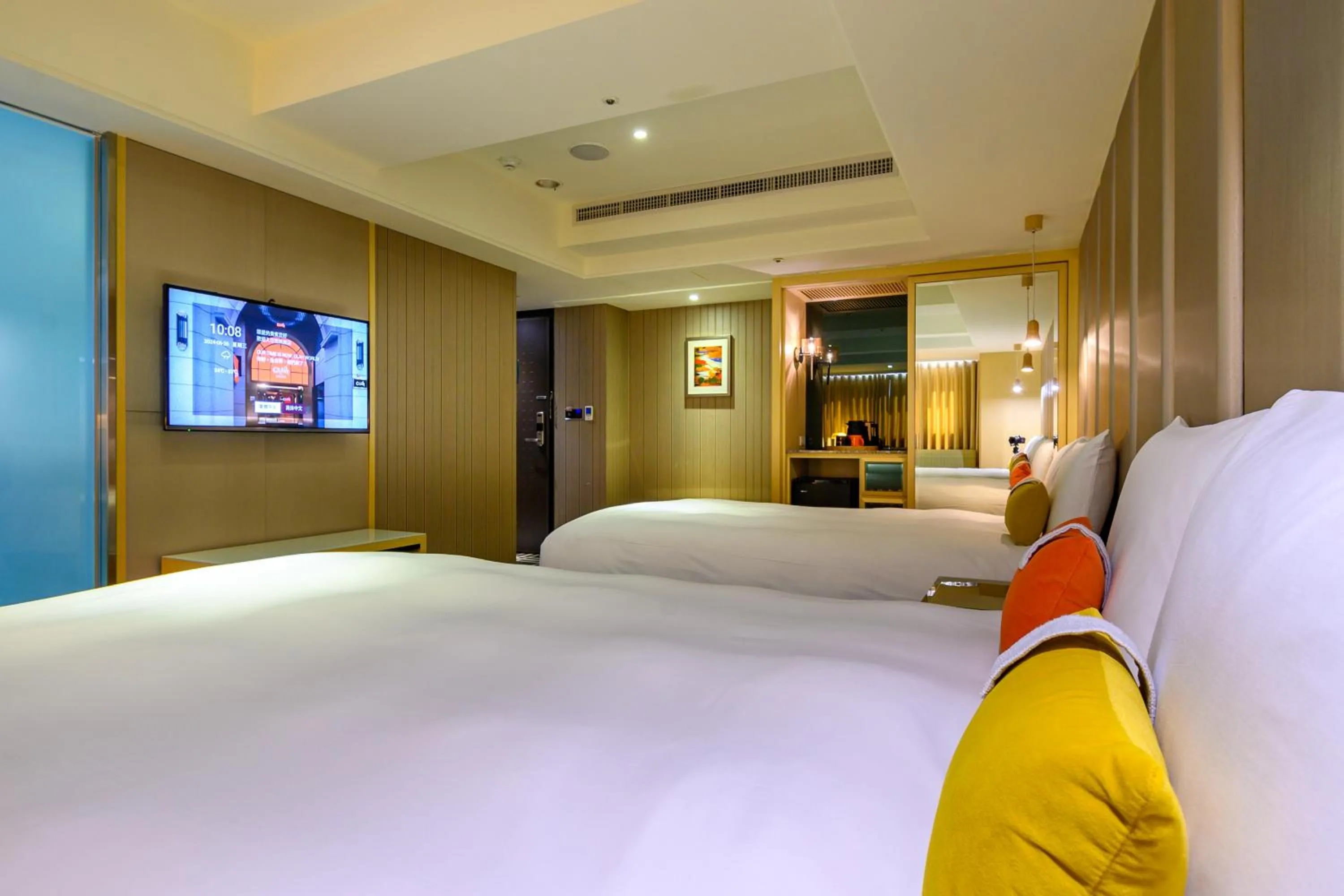 Bedroom, Bed in Olah Poshtel Taichung Wenxin