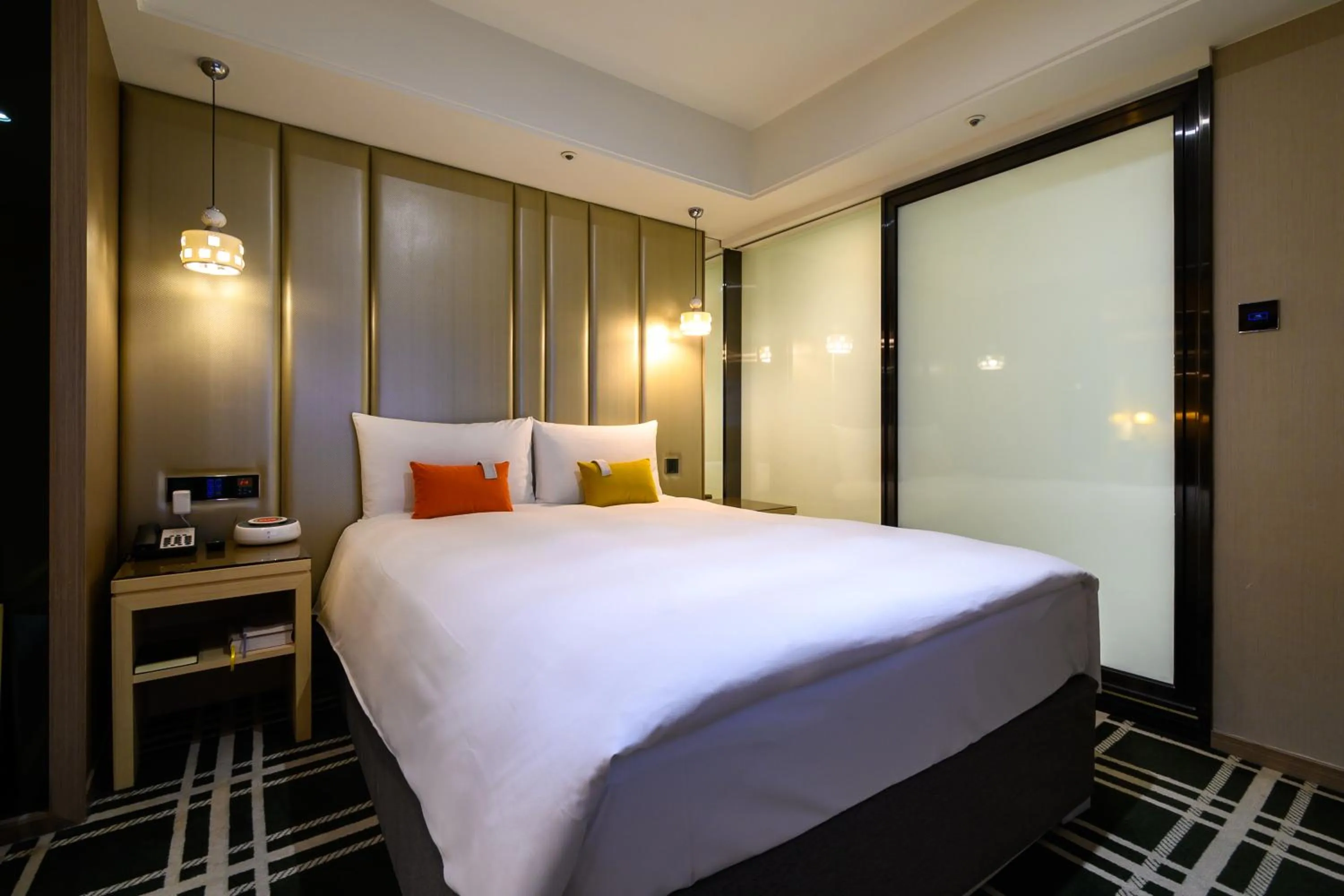 Bedroom, Bed in Olah Poshtel Taichung Wenxin