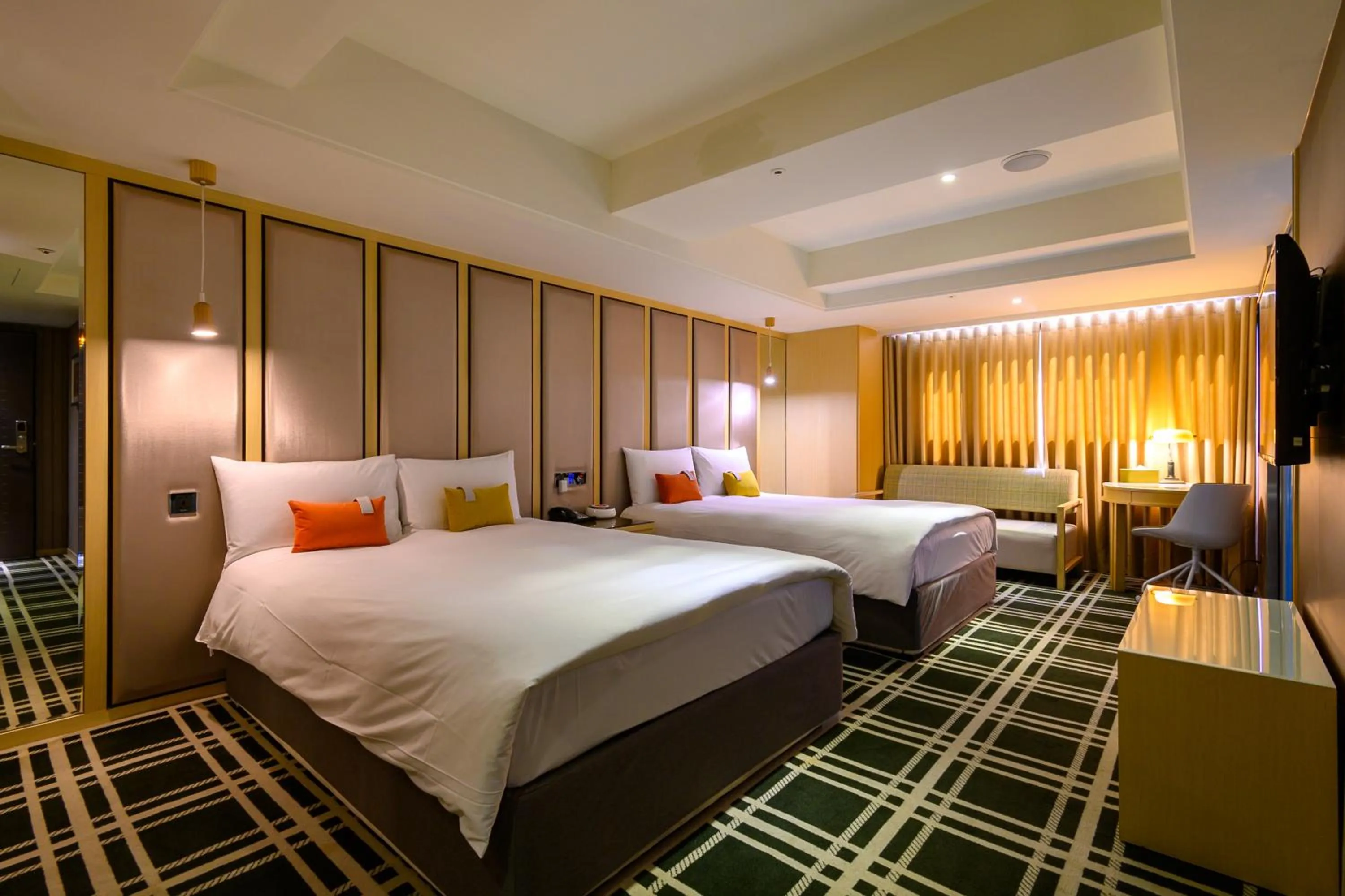 Bedroom, Bed in Olah Poshtel Taichung Wenxin