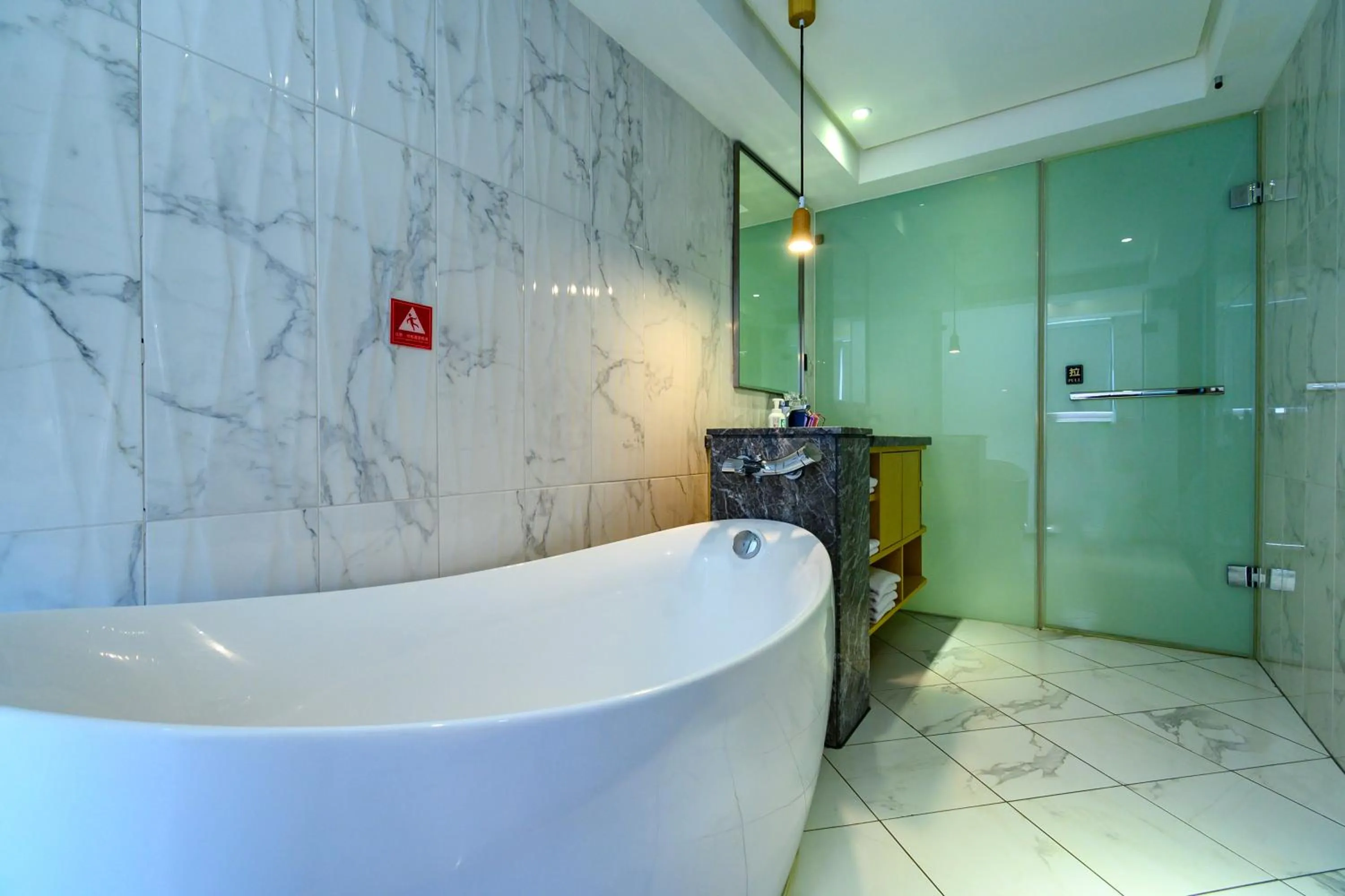 Bathroom in Olah Poshtel Taichung Wenxin