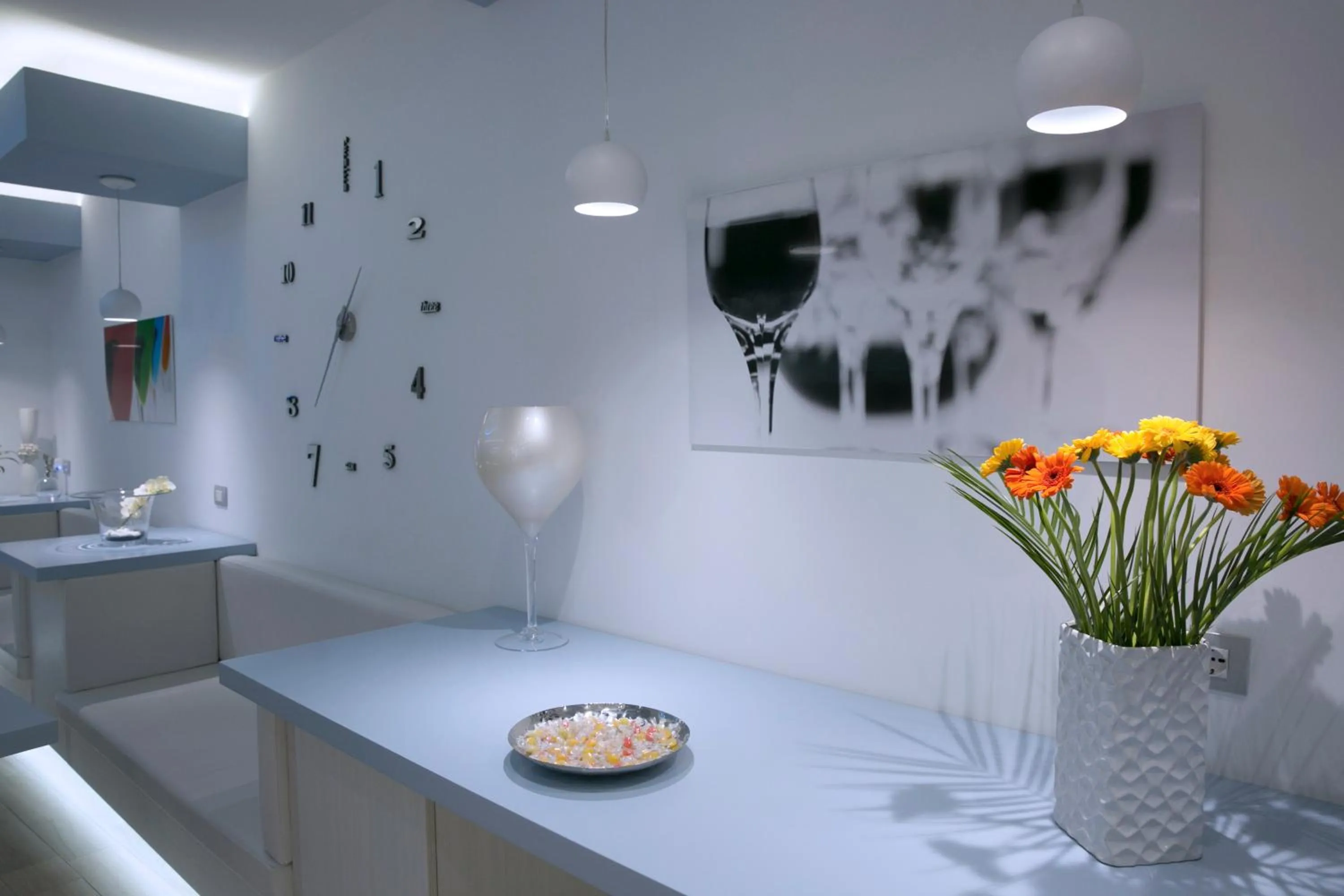 Decorative detail in Hotel Perla Gaia