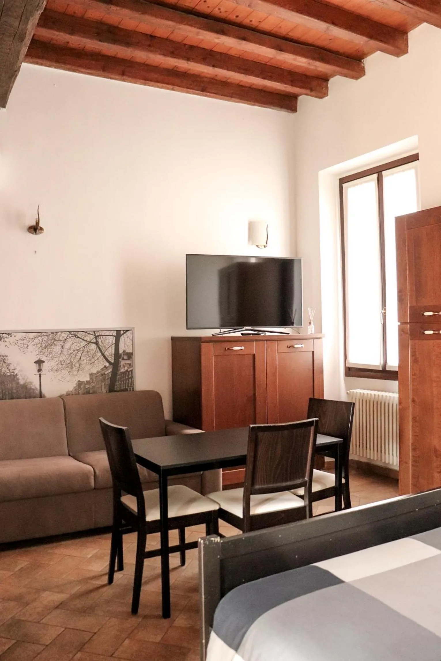 Living room in La Corte di Brusuglio Apartments